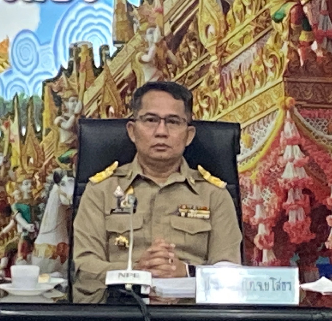 พช.ยโสธร ร่วมประชุมคณะกรรมการพนักงานเทศบาล จังหวัดยโสธร(ก.ท.จ.ยโสธร) ครั้งที่ 6/2566