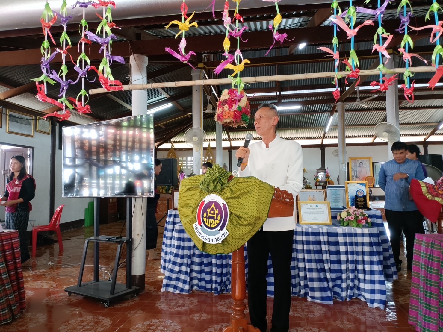 พช.ยโสธร เดินหน้าคัดสรรกิจกรรมพัฒนาชุมชนดีเด่น ประจำปี 2566 ในพื้นที่อำเภอไทยเจริญ และอำเภอเลิงนกทา จังหวัดยโสธร