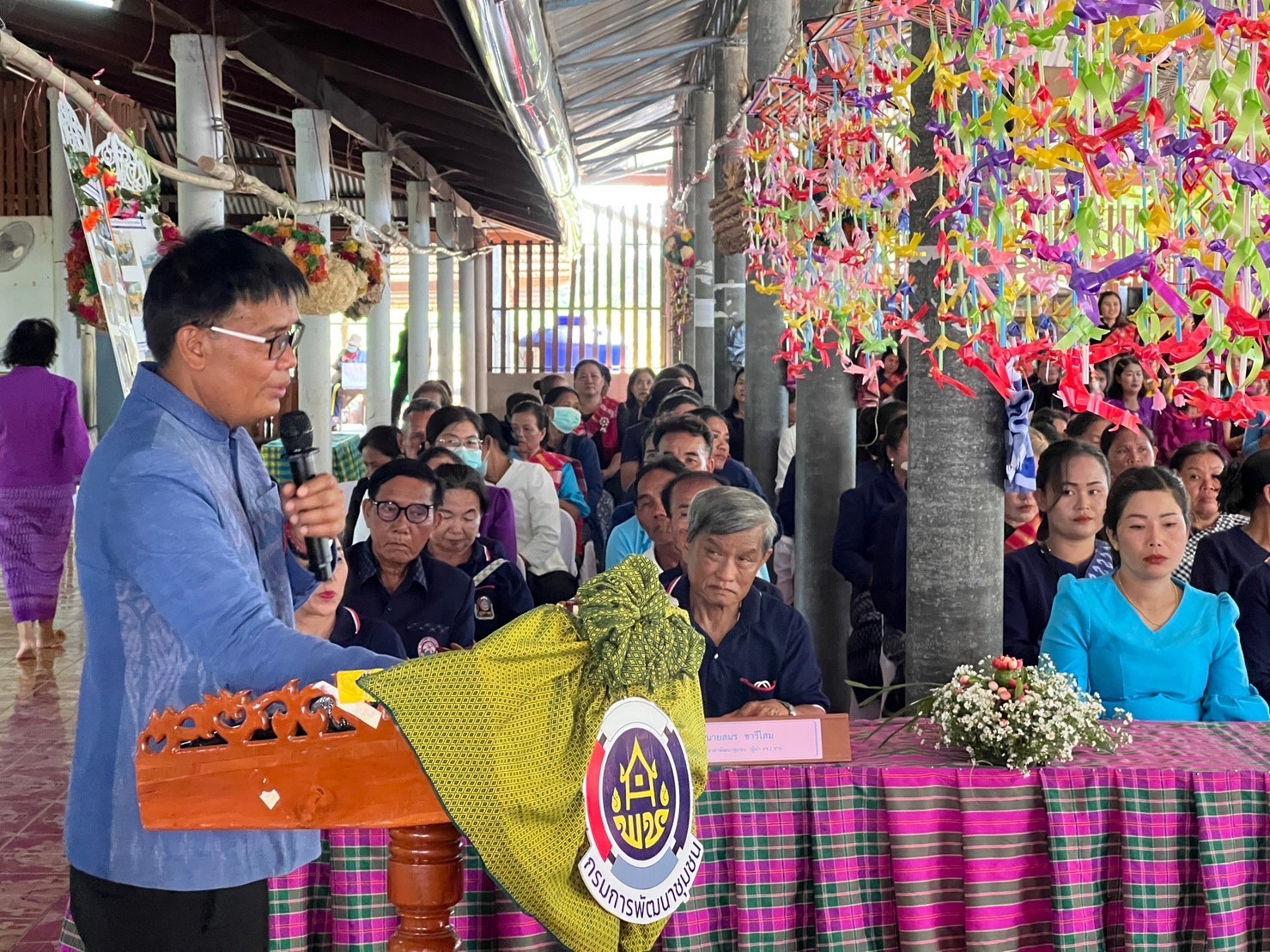 พช.ยโสธร เดินหน้าคัดสรรกิจกรรมพัฒนาชุมชนดีเด่น ประจำปี 2566 ในพื้นที่อำเภอไทยเจริญ และอำเภอเลิงนกทา จังหวัดยโสธร
