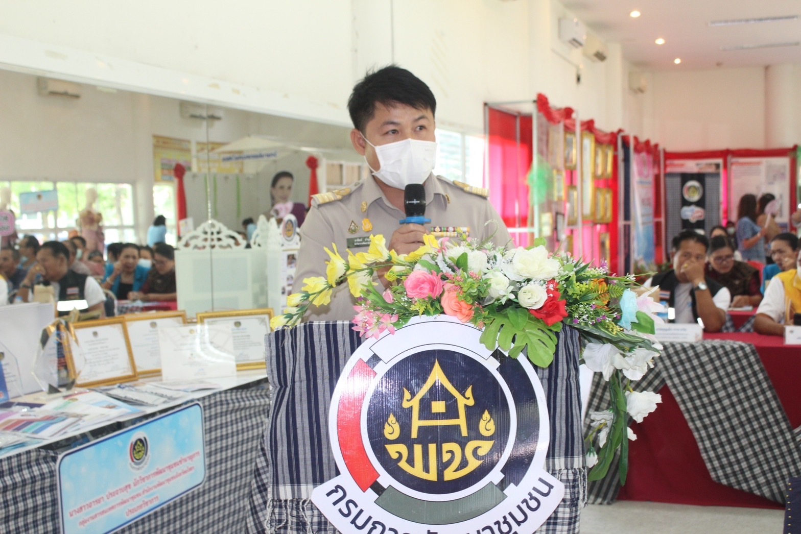 พช.ยโสธร เข้าร่วมการคัดเลือกข้าราชการ ลูกจ้างประจำ และพนักงานราชการดีเด่น กรมการพัฒนาชุมชน ปี 2566 ณ จังหวัดยโสธร