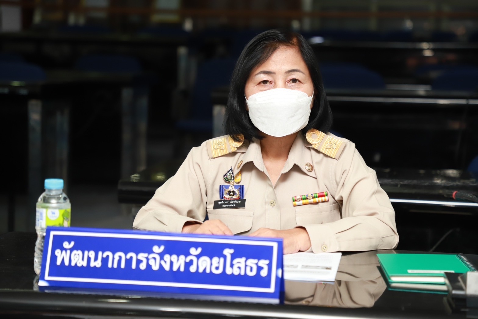 พช.ยโสธร ร่วมประชุมคณะกรรมการขับเคลื่อนโครงการสร้างเสริมสุขภาพเชิงรุก เพื่อลดภาวะคลอดก่อนกำหนด จังหวัดยโสธร