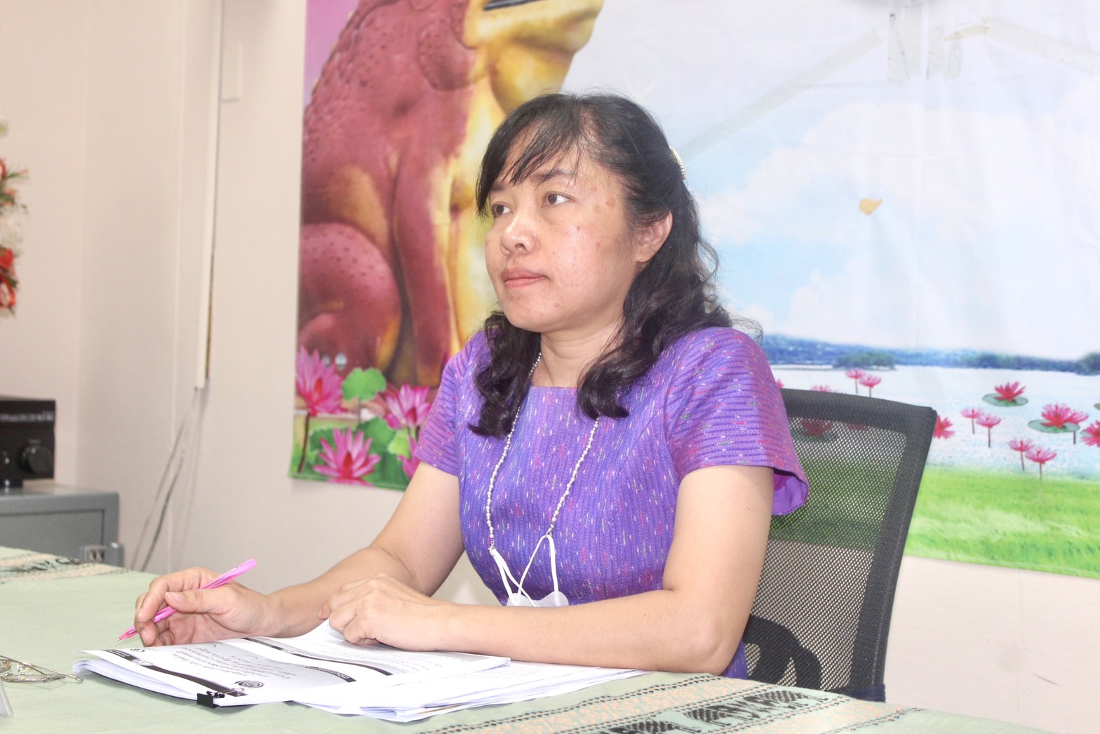 พช.ยโสธร ประชุมชี้แจง เร่งรัด ติดตามการดำเนินงานกองทุนพัฒนาบทบาทสตรี ผ่านระบบวีดิทัศน์ทางไกล ครั้งที่ 6/2566