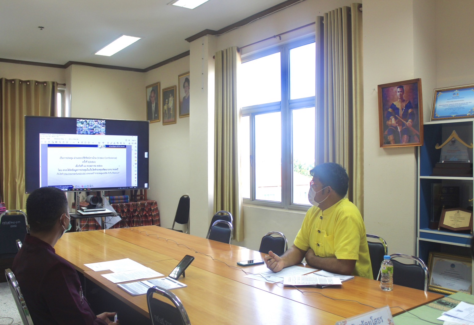 พช.ยโสธร ประชุมชี้แจง เร่งรัด ติดตามการดำเนินงานกองทุนพัฒนาบทบาทสตรี ผ่านระบบวีดิทัศน์ทางไกล ครั้งที่ 6/2566