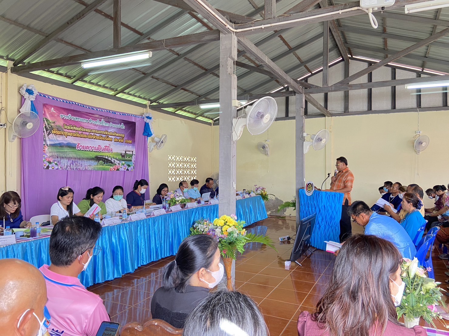 พช.ยโสธร เดินหน้าคัดสรรกิจกรรมพัฒนาชุมชนดีเด่น ประจำปี 2566 ในพื้นที่อำเภอเมืองยโสธร และอำเภอป่าติ้ว จังหวัดยโสธร