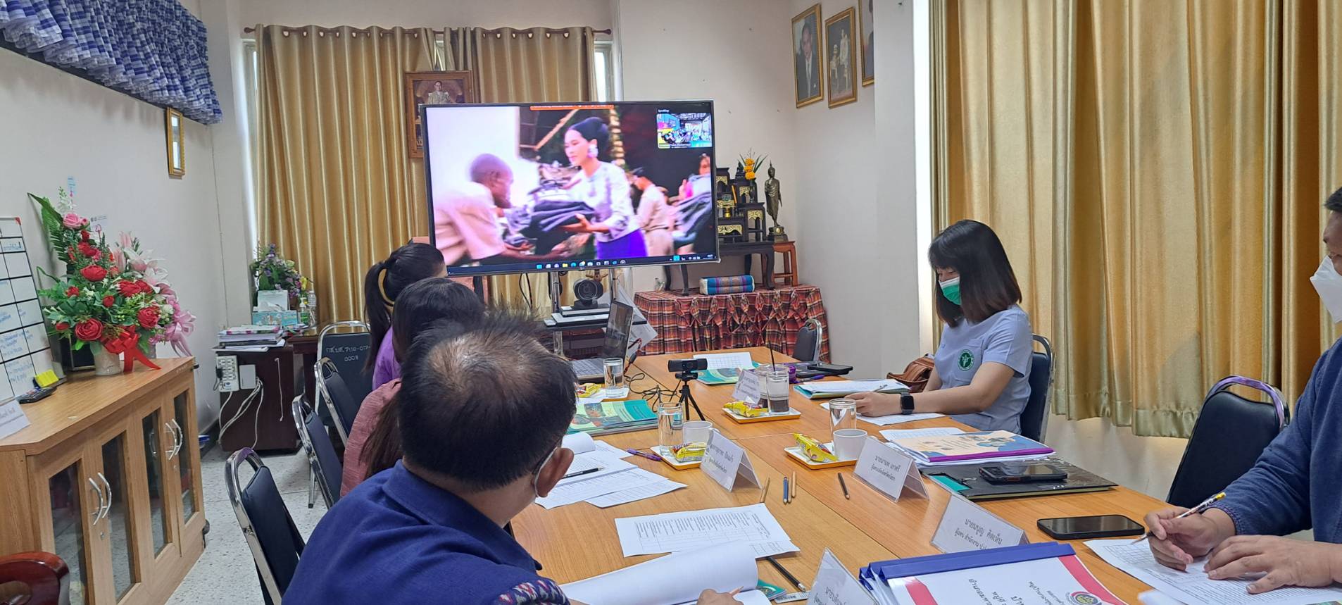 พช.ยโสธร คัดเลือกกองทุนแม่ของแผ่นดินดีเด่น ระดับจังหวัด ประจำปี 2566 ผ่านระบบออนไลน์ Cisco Webex ระหว่างวันที่ 15-16 มิถุนายน 2566