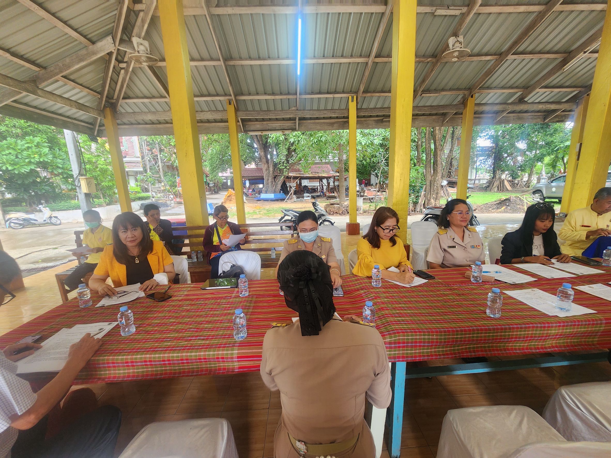 พช.ยโสธร ร่วมประชุมกับสมาชิกกรรมการท่องเที่ยวโดยชุมชนจังหวัดยโสธร (ย่านเมืองเก่าบ้านสิงห์ท่ายโสธร)
