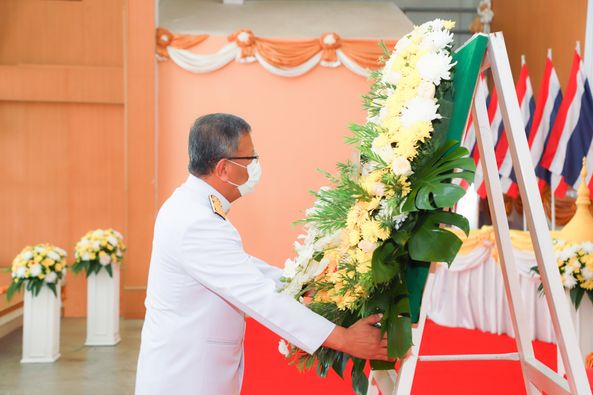 พช.ยโสธร ร่วมงานรัฐพิธีวันสมเด็จพระนารายณ์มหาราช ประจำปี 2566 เนื่องในวันคล้ายวันสวรรคต 11 กรกฎาคม