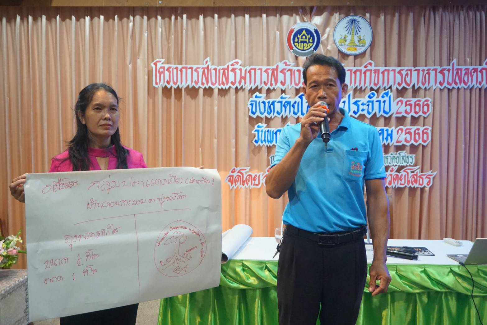 พช. ยโสธร ดำเนินโครงการส่งเสริมการพัฒนากลไกและโครงสร้างดูดซับมูลค่าเศรษฐกิจ และการกระจายรายได้กลับสู่ท้องถิ่น  จังหวัดยโสธร