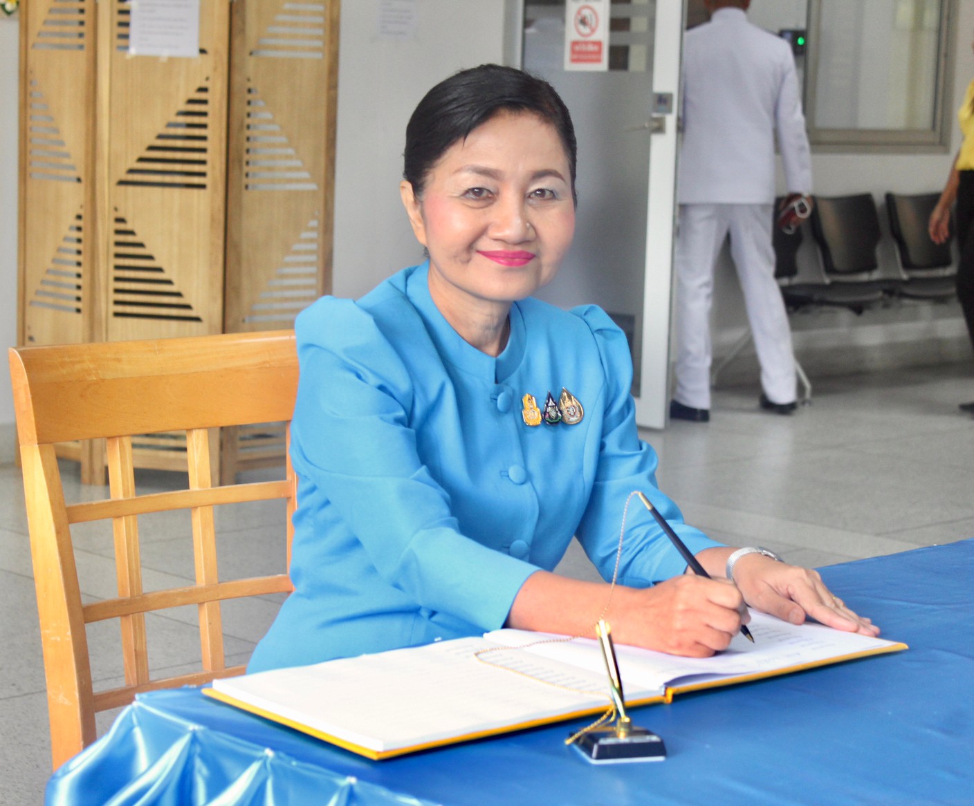 พช. ยโสธร ร่วมบันทึกเทปถวายพระพรชัยมงคล เนื่องในโอกาสมหามงคลวันเฉลิมพระชนมพรรษา สมเด็จพระนางเจ้าสิริกิติ์ พระบรมราชินีนาถ พระบรมราชชนนีพันปีหลวง 12 สิงหาคม 2566