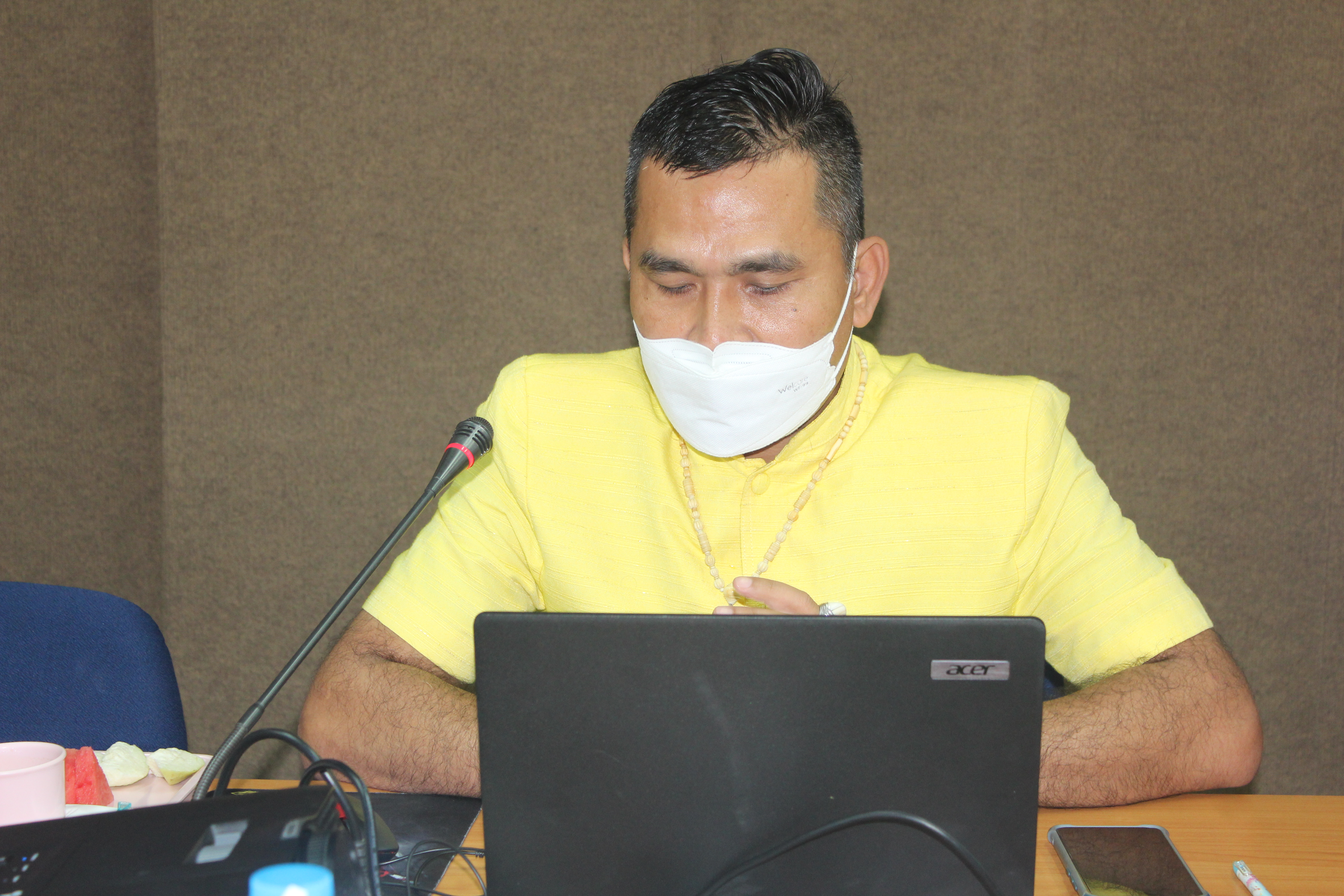 พช.ยโสธร ประชุมคณะทำงานพิจารณาจัดทำข้อตกลงการปฏิบัติราชการและการประ เมินผลการปฏิบัติราชการของข้าราชการ สังกัดสำนักงานพัฒนาชุมชนจังหวัดยโสธร รอบการประเมินที่ 2 ประจำปีงบประมาณ พ.ศ.2566 (1 เมษายน ถึง 30 กันยายน 2566)