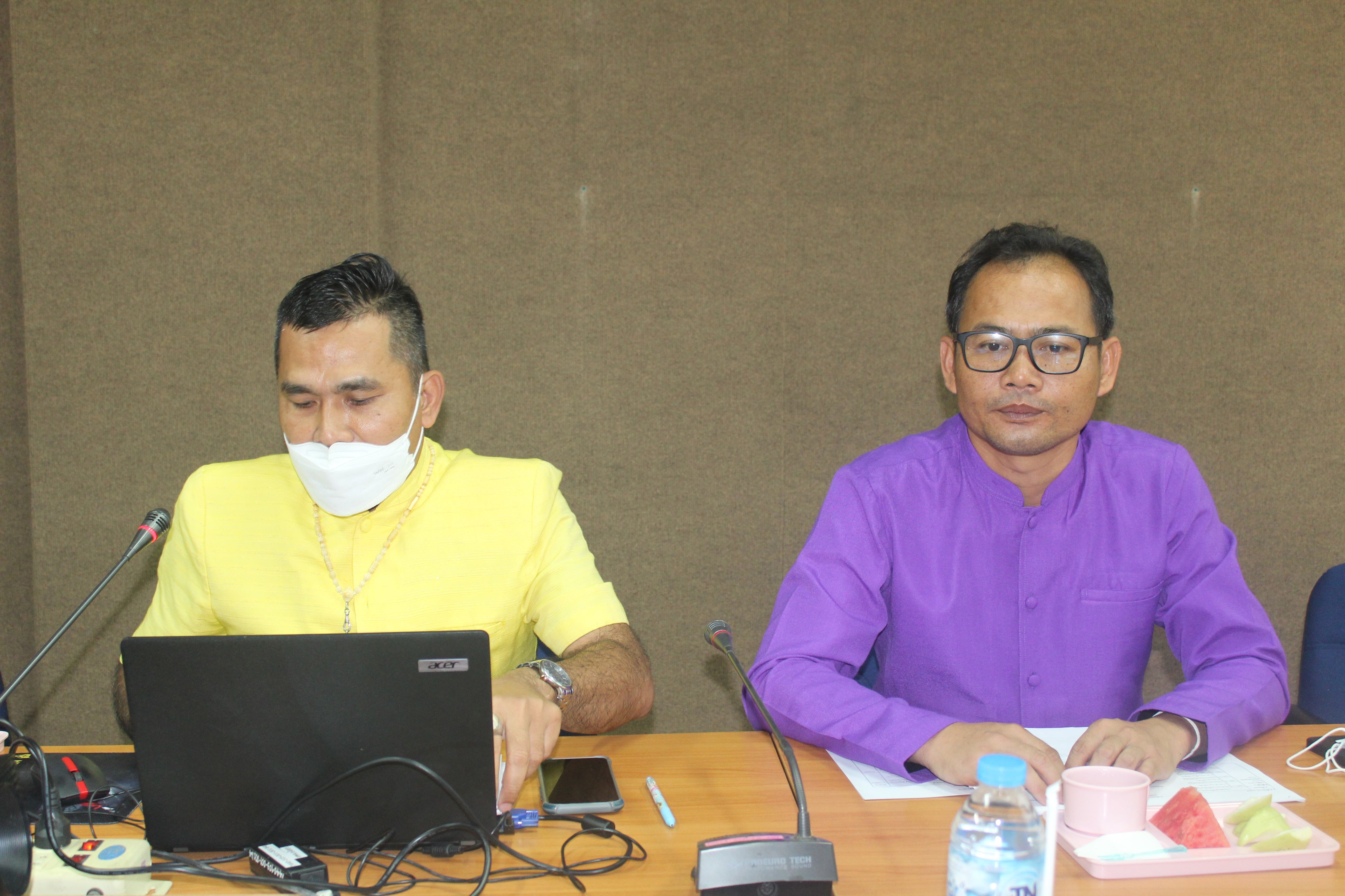 พช.ยโสธร ประชุมคณะทำงานพิจารณาจัดทำข้อตกลงการปฏิบัติราชการและการประ เมินผลการปฏิบัติราชการของข้าราชการ สังกัดสำนักงานพัฒนาชุมชนจังหวัดยโสธร รอบการประเมินที่ 2 ประจำปีงบประมาณ พ.ศ.2566 (1 เมษายน ถึง 30 กันยายน 2566)