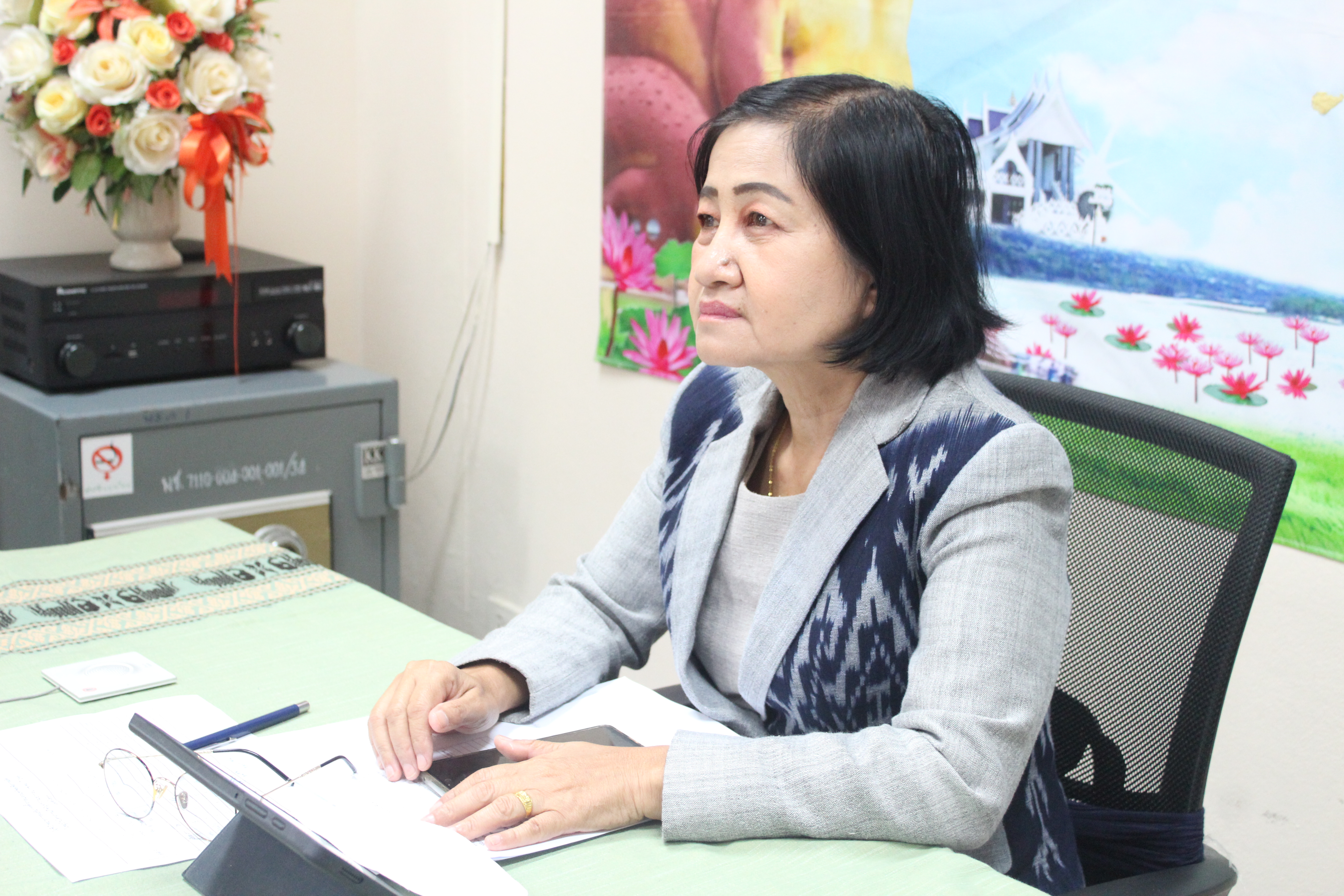 พช.ยโสธร ร่วมประชุมกรมการพัฒนาชุมชน ครั้งที่ 7/2566 ผ่านระบบวีดิทัศน์ทางไกล (Video Conference) และทีวี พช.