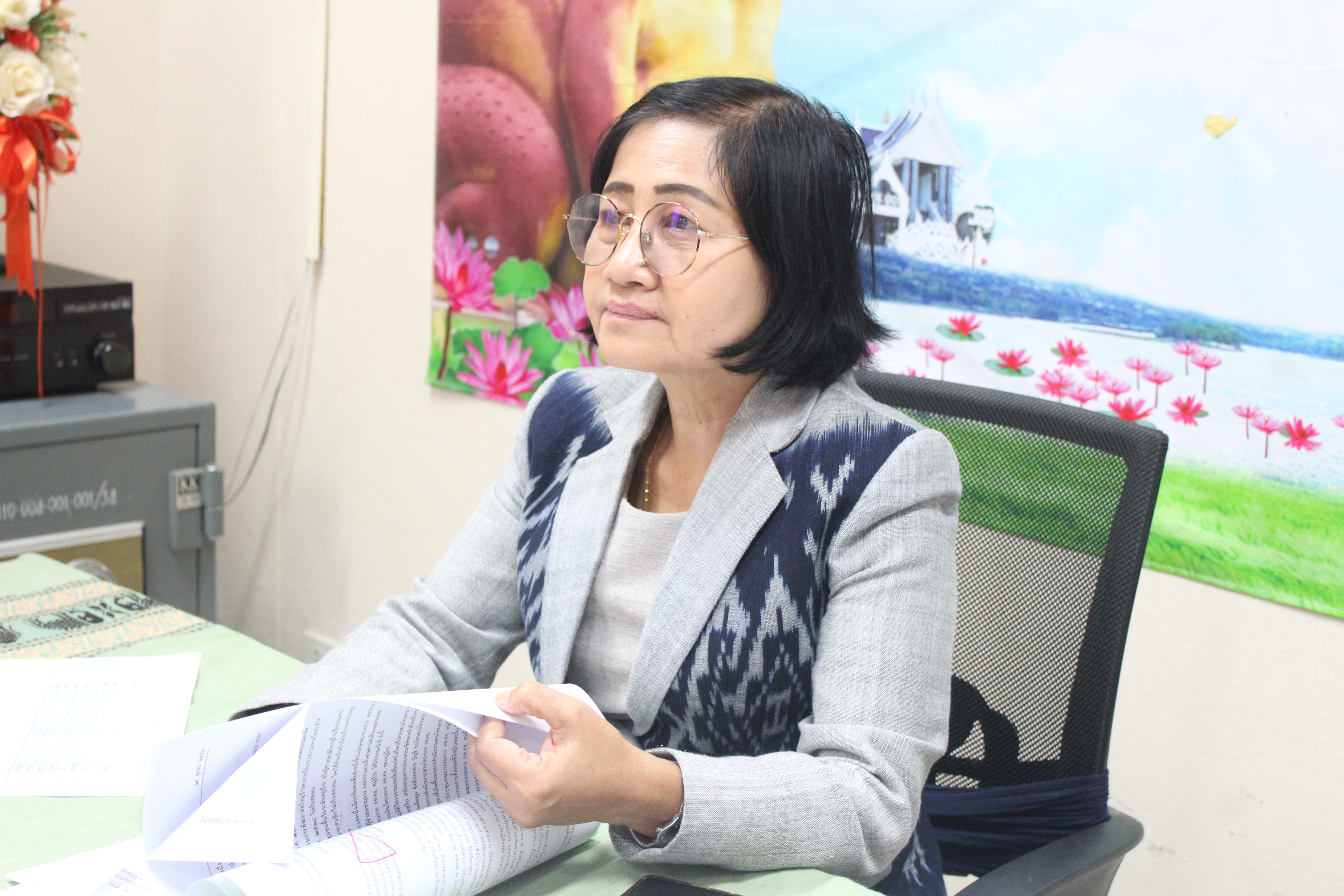 พช.ยโสธร ประชุมชี้แจงการรายงานโครงการแก้ไขปัญหาความยากจน (กข.คจ.) ปี 2566 ผ่านระบบออนไลน์ (Cisco WebEx)