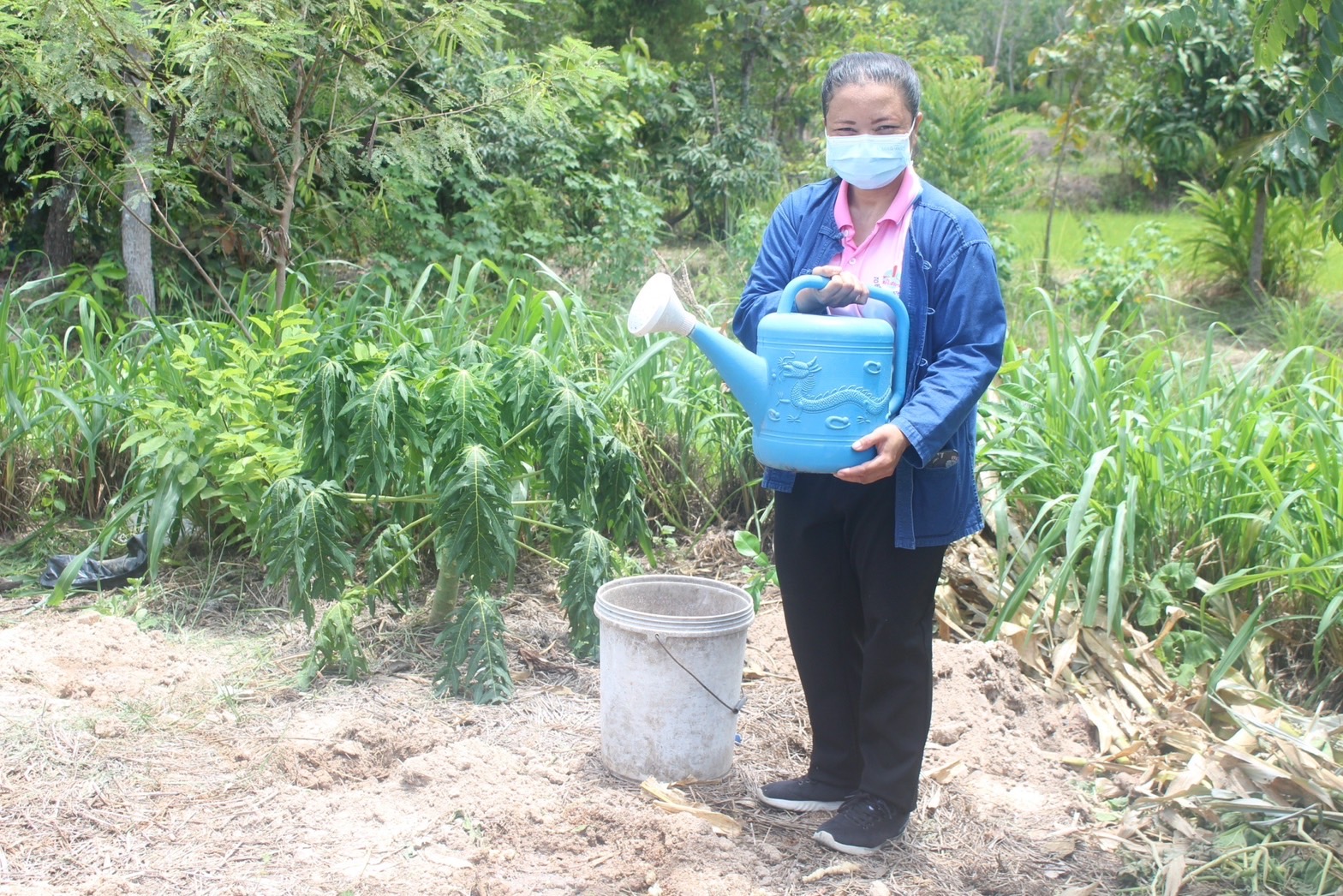 พช. ยโสธร จัดกิจกรรมเอามื้อสามัคคี “โคก หนอง นา” และรณรงค์สร้าง การตระหนักรู้ ฟื้นฟู อนุรักษ์ทรัพยากรดินเนื่องในโอกาสวันดินโลก (5 ธันวาคมของทุกปี) ณ ศูนย์เรียนรู้ทฤษฎีใหม่ รูปแบบ “โคก หนอง นา”  อำเภอเมืองยโสธร จังหวัดยโสธร