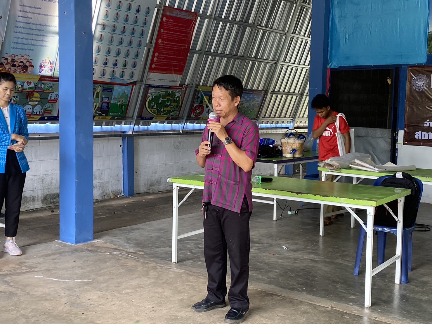 พช.ยโสธร ดำเนินการจัดกิจกรรมฝึกอบรมเครือข่ายกองทุนแม่ของแผ่นดินระดับจังหวัด หนุนเสริมสัมมาชีพชุมชนแก่เยาวชนกลุ่มเสี่ยงหรือผู้ผ่านการบำบัด            ณ หมู่บ้านกองทุนแม่ของแผ่นดินบ้านสมสะอาด หมู่ 12 ตำบลโคกสำราญ อำเภอเลิงนกทา จังหวัดยโสธร