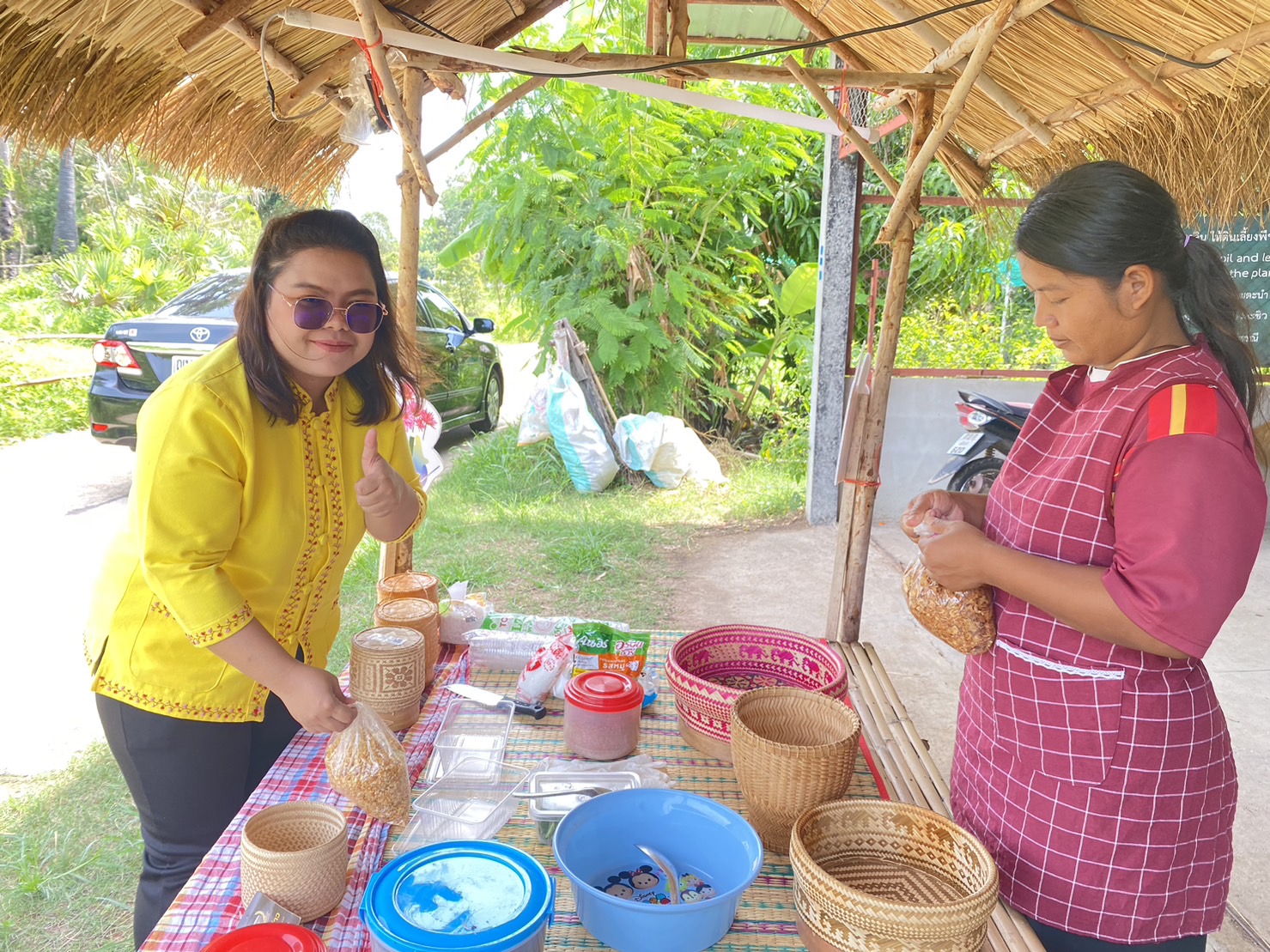 พช.ยโสธร  ติดตามการขับเคลื่อนการดำเนินงานการสร้างนักขับเคลื่อนยุทธศาสตร์ นำการเปลี่ยนแปลง กิจกรรมนักสื่อสารสังคม ตำบลทุ่งนางโอก อำเภอเมืองยโสธร จังหวัดยโสธร