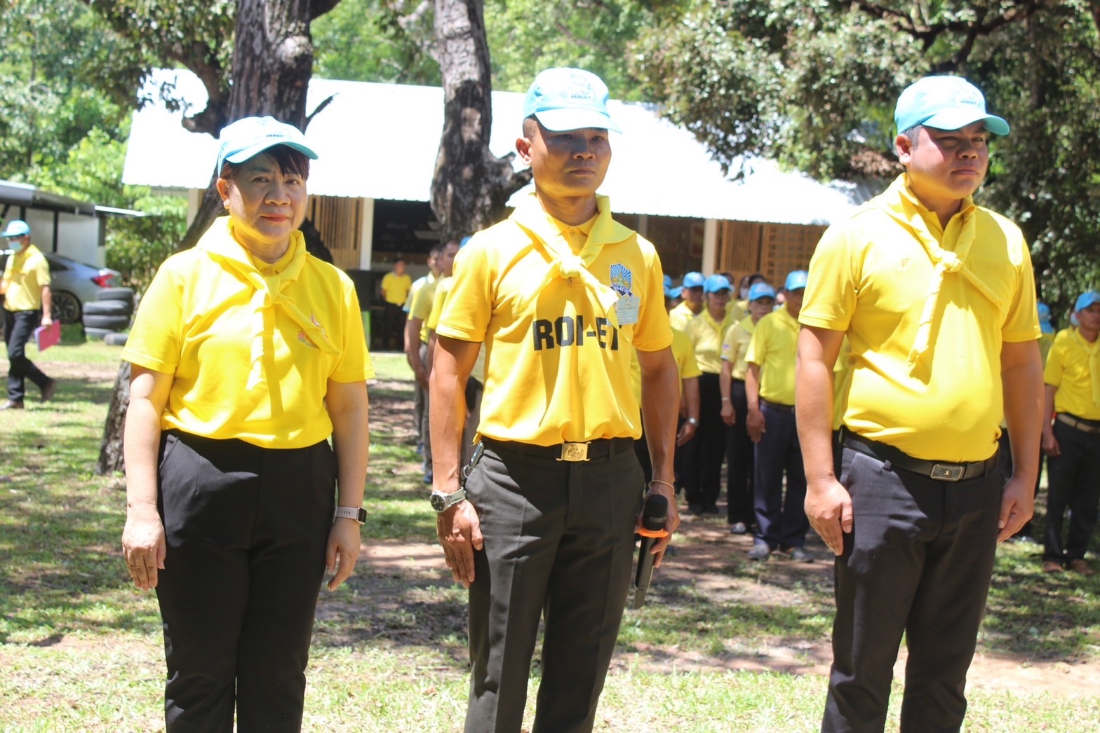 พช.ยโสธร จัดกิจกรรมเฉลิมพระเกียรติ โดยศูนย์ผู้นำจิตอาสาพัฒนาชุมชน “จิตอาสาพัฒนาชุมชน เอามื้อสามัคคี ทำความดีถวายในหลวง” ณ ศูนย์ผู้นำจิตอาสาพัฒนาชุมชนจังหวัดยโสธร หมู่ที่ 3 ตำบลบึงแก อำเภอมหาชนะชัย จังหวัดยโสธร