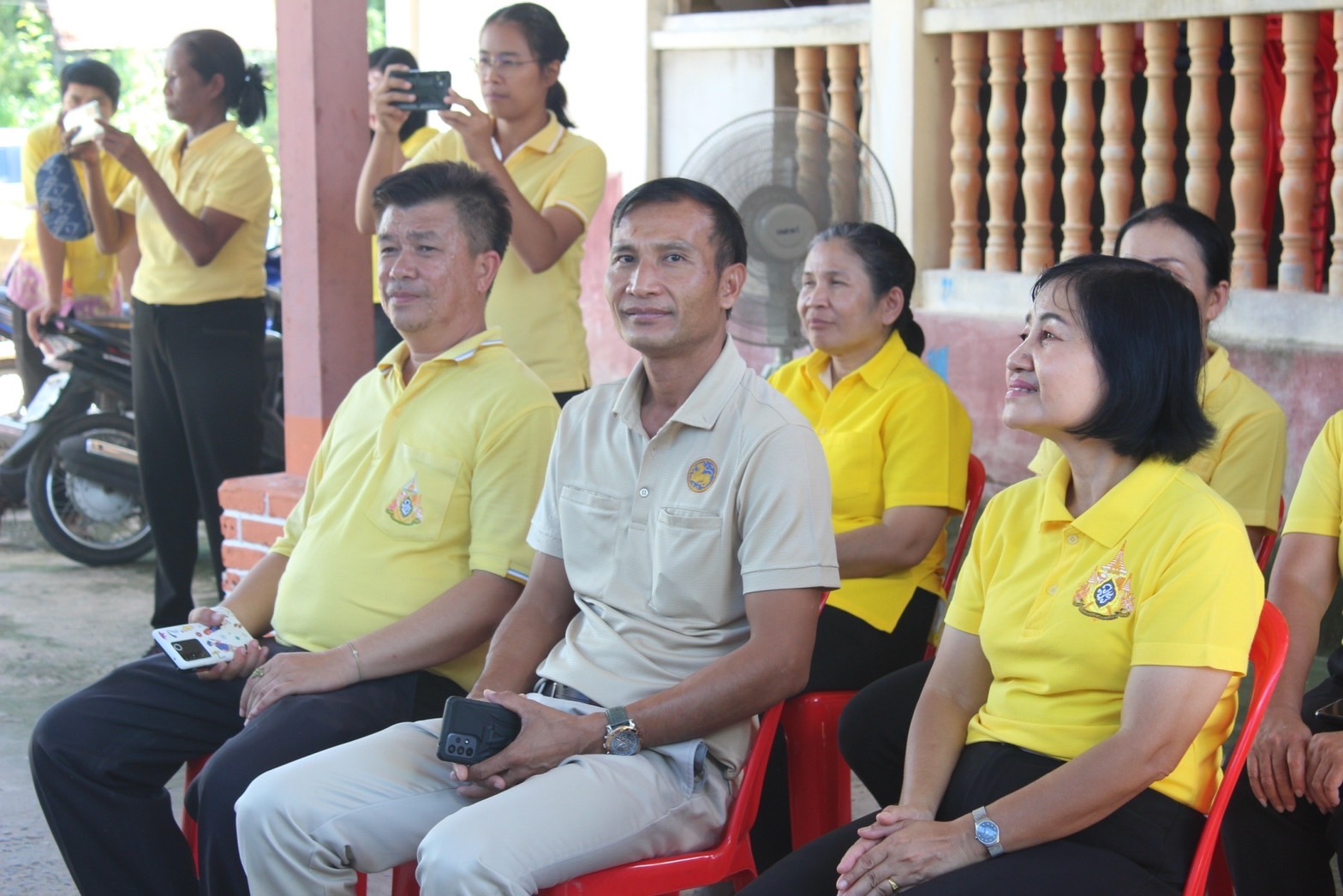 พช.ยโสธร เยี่ยมชม หมู่บ้านเศรษฐกิจพอเพียง “อยู่เย็น เป็นสุข”ดีเด่นระดับจังหวัด จังหวัดยโสธร ประจำปี 2566 บ้านบูรพา หมู่ 6 ตำบลบึงแก อำเภอมหาชนะชัย จังหวัดยโสธร