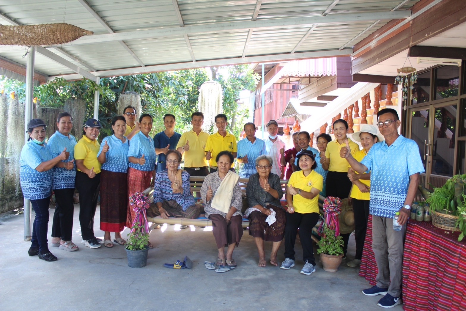 พช.ยโสธร เยี่ยมชม หมู่บ้านเศรษฐกิจพอเพียง “อยู่เย็น เป็นสุข”ดีเด่นระดับจังหวัด จังหวัดยโสธร ประจำปี 2566 บ้านบูรพา หมู่ 6 ตำบลบึงแก อำเภอมหาชนะชัย จังหวัดยโสธร