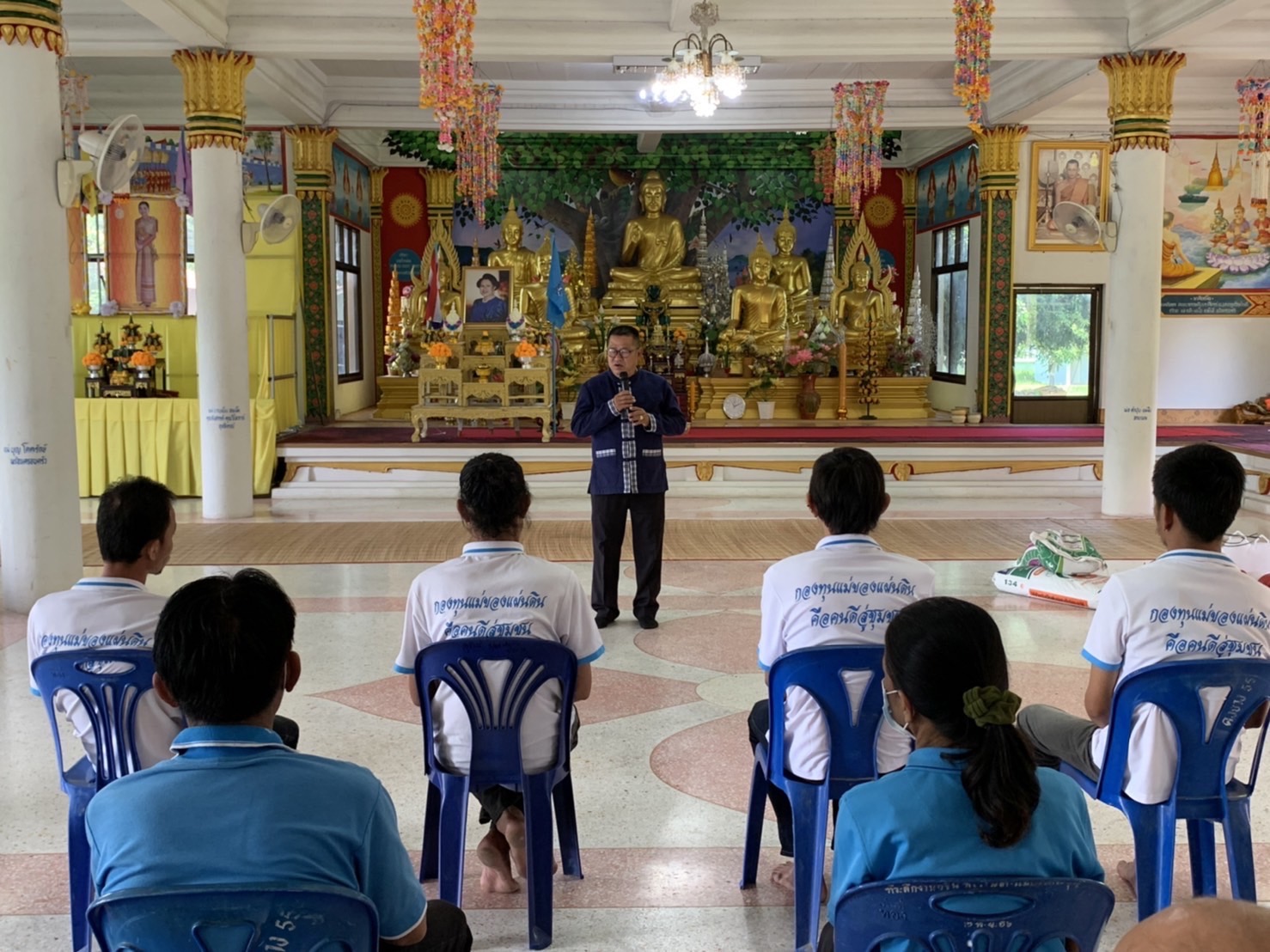 ปปส.ภาค 3 ร่วมกับเครือข่ายกองทุนแม่ของแผ่นดินจังหวัดยโสธรมอบทุนสงเคราะห์ช่วยเหลือกลุ่มเสี่ยงที่มีโอกาสเข้าไปเกี่ยวข้องกับยาเสพติดหรือได้รับผลกระทบจากปัญหายาเสพติด ประจำปี 2566 ในพื้นที่อำเภอมหาชนะชัย