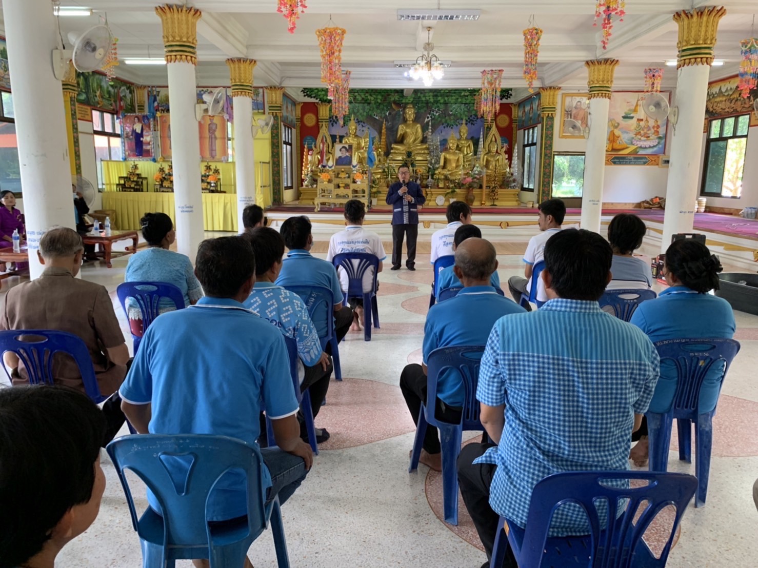 ปปส.ภาค 3 ร่วมกับเครือข่ายกองทุนแม่ของแผ่นดินจังหวัดยโสธรมอบทุนสงเคราะห์ช่วยเหลือกลุ่มเสี่ยงที่มีโอกาสเข้าไปเกี่ยวข้องกับยาเสพติดหรือได้รับผลกระทบจากปัญหายาเสพติด ประจำปี 2566 ในพื้นที่อำเภอมหาชนะชัย