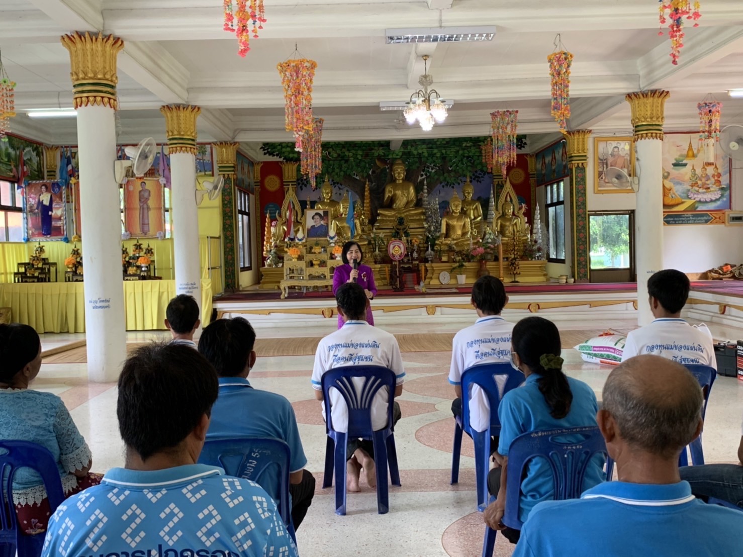 ปปส.ภาค 3 ร่วมกับเครือข่ายกองทุนแม่ของแผ่นดินจังหวัดยโสธรมอบทุนสงเคราะห์ช่วยเหลือกลุ่มเสี่ยงที่มีโอกาสเข้าไปเกี่ยวข้องกับยาเสพติดหรือได้รับผลกระทบจากปัญหายาเสพติด ประจำปี 2566 ในพื้นที่อำเภอมหาชนะชัย
