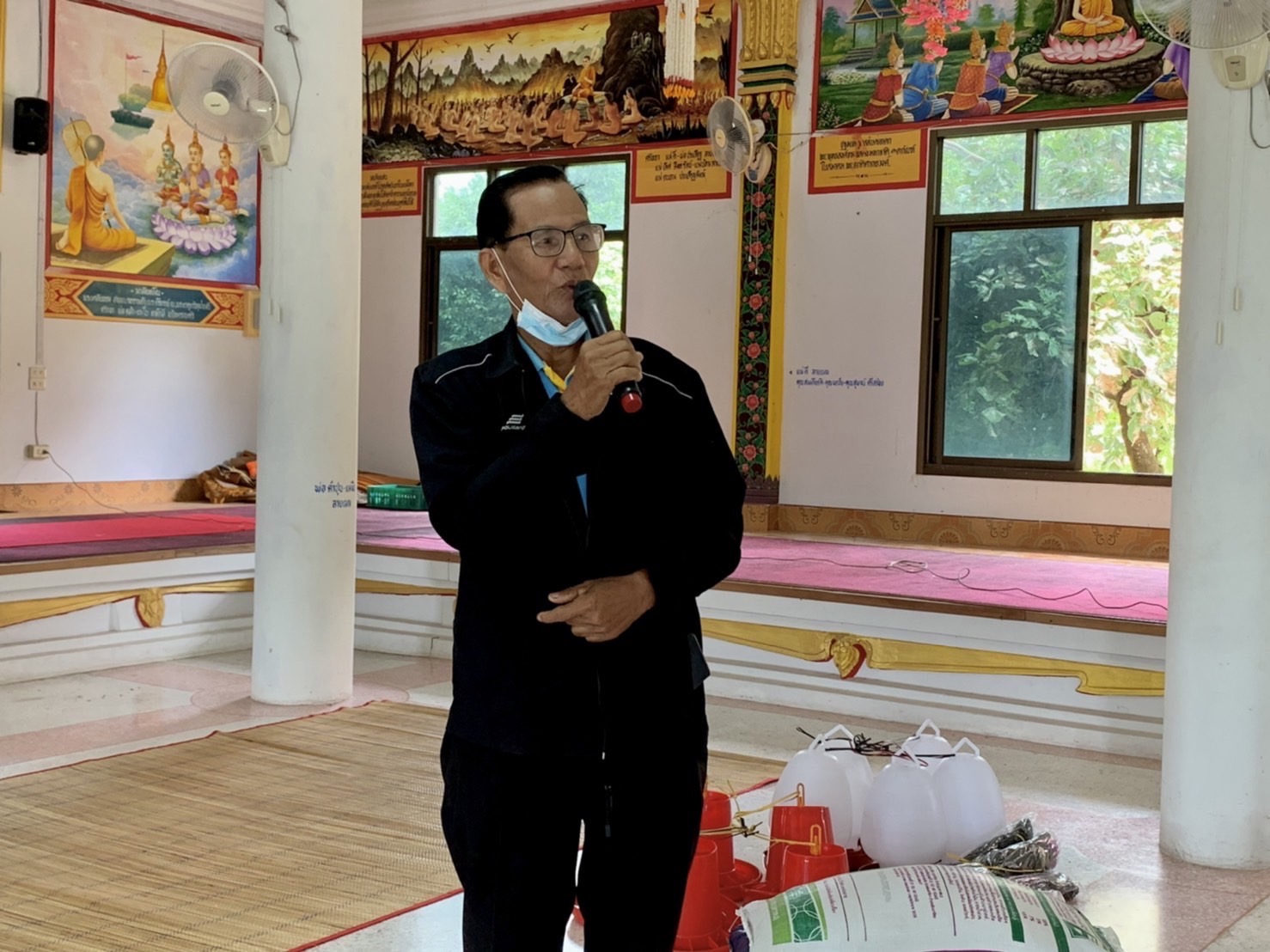 ปปส.ภาค 3 ร่วมกับเครือข่ายกองทุนแม่ของแผ่นดินจังหวัดยโสธรมอบทุนสงเคราะห์ช่วยเหลือกลุ่มเสี่ยงที่มีโอกาสเข้าไปเกี่ยวข้องกับยาเสพติดหรือได้รับผลกระทบจากปัญหายาเสพติด ประจำปี 2566 ในพื้นที่อำเภอมหาชนะชัย