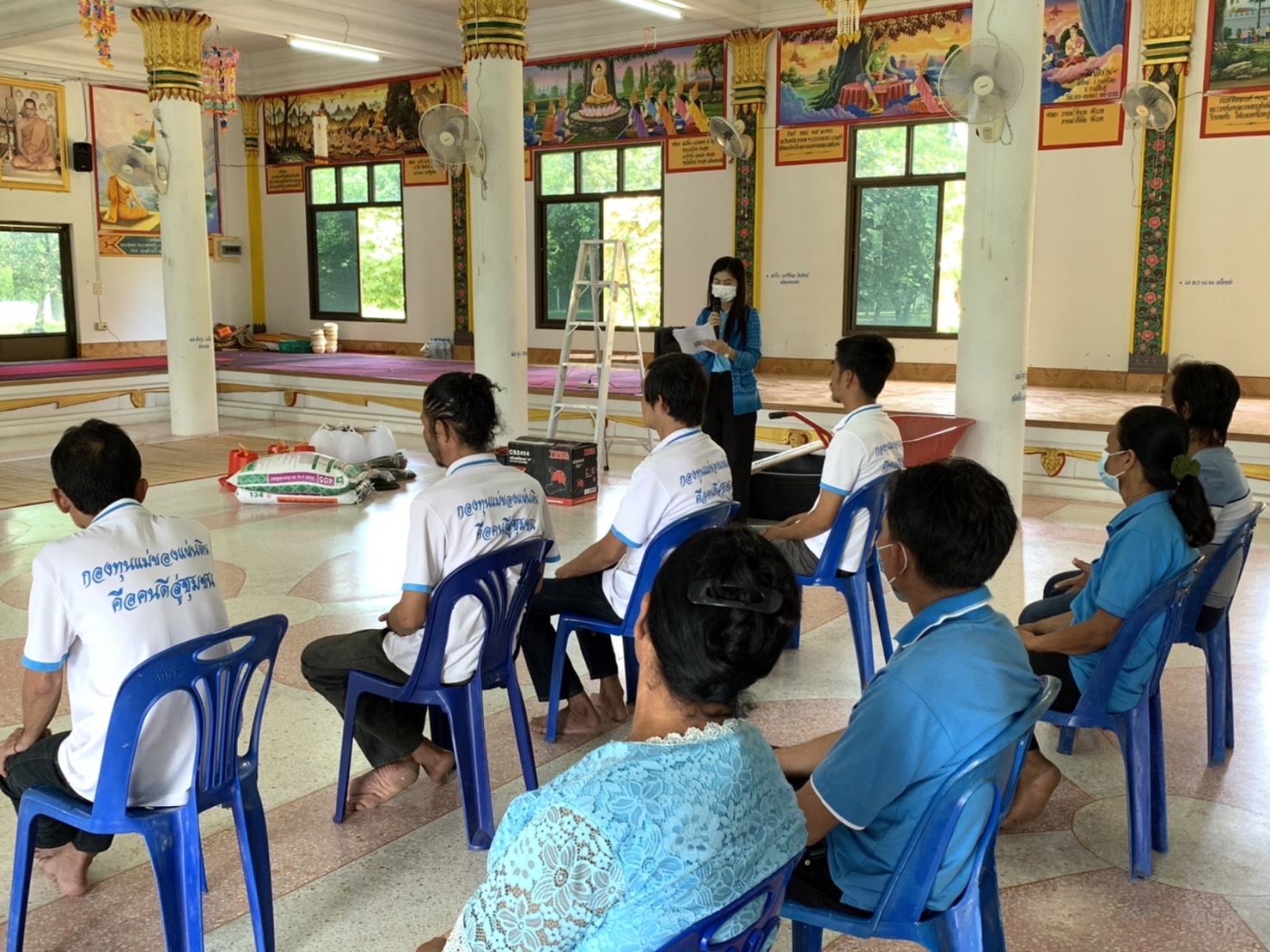 ปปส.ภาค 3 ร่วมกับเครือข่ายกองทุนแม่ของแผ่นดินจังหวัดยโสธรมอบทุนสงเคราะห์ช่วยเหลือกลุ่มเสี่ยงที่มีโอกาสเข้าไปเกี่ยวข้องกับยาเสพติดหรือได้รับผลกระทบจากปัญหายาเสพติด ประจำปี 2566 ในพื้นที่อำเภอมหาชนะชัย