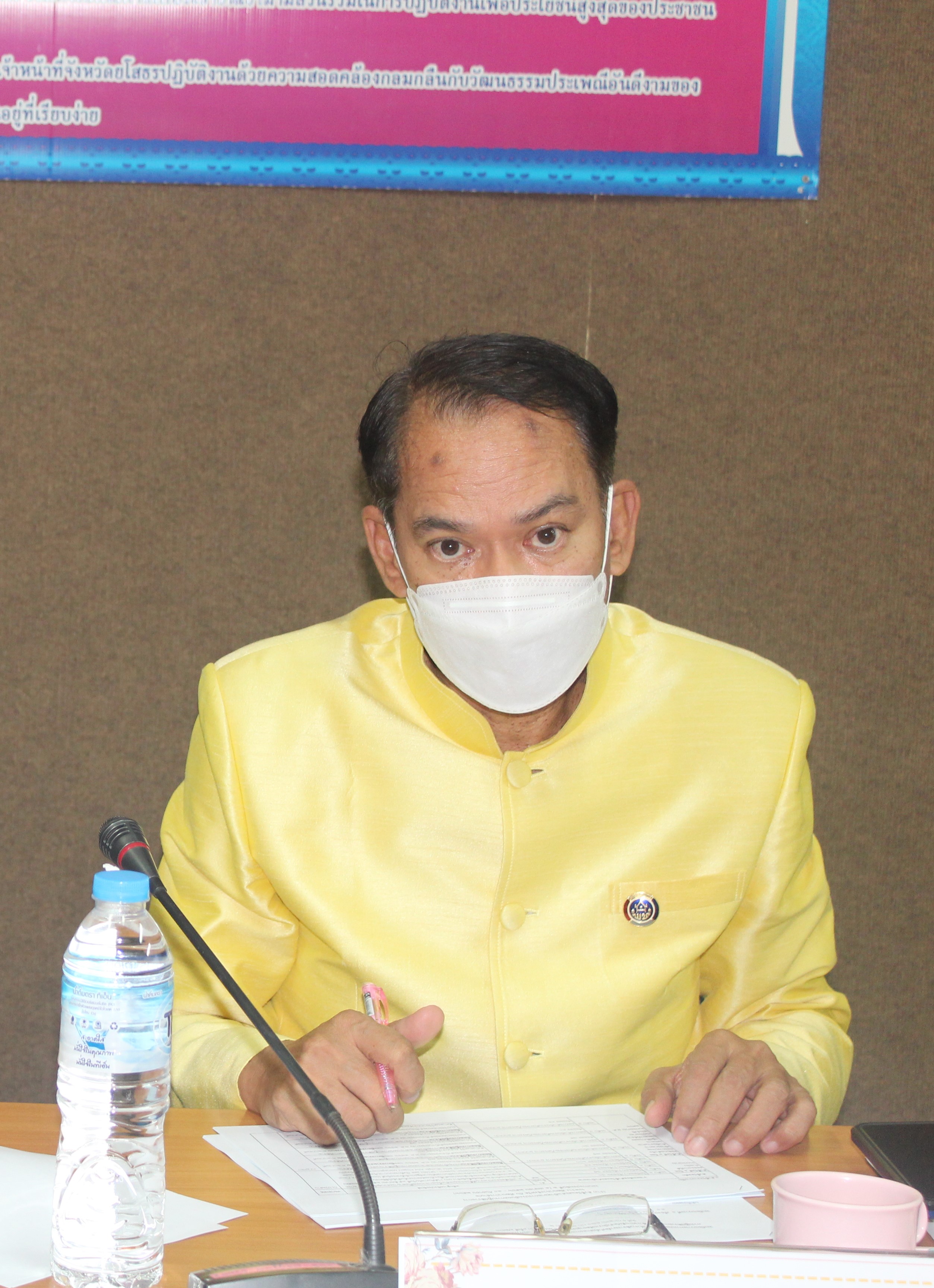 พช.ยโสธร ประชุมคณะทำงานพิจารณาจัดทำข้อตกลงการปฏิบัติราชการและการประ เมินผลการปฏิบัติราชการของข้าราชการ สังกัดสำนักงานพัฒนาชุมชนจังหวัดยโสธร รอบการประเมินที่ 2 ประจำปีงบประมาณ พ.ศ.2566 (1 เมษายน ถึง 30 กันยายน 2566)