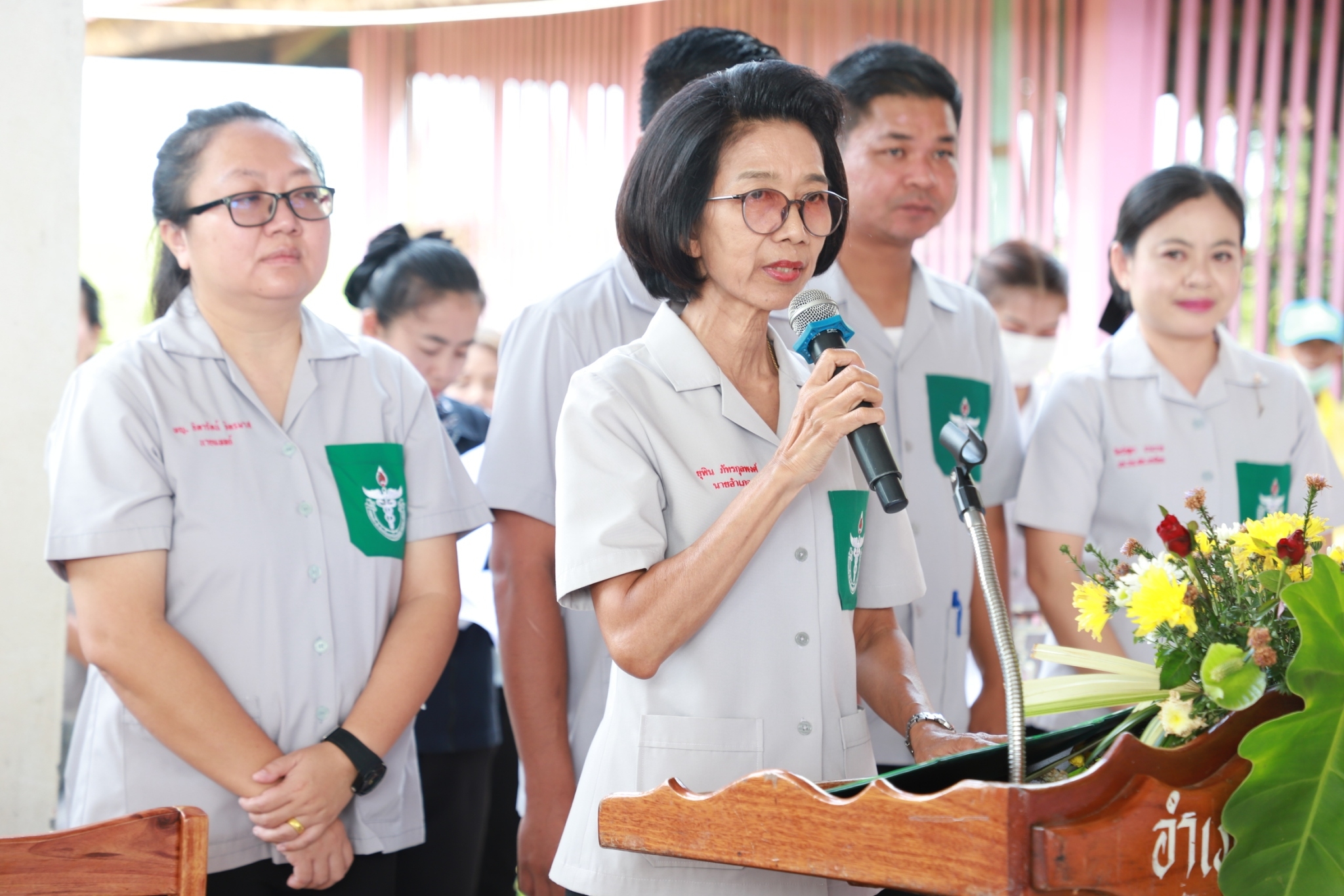 ?พช.ยโสธร ร่วมกิจกรรมหน่วยแพทย์อาสา สมเด็จพระศรีนครินทราบรมราชชนนี (พอ.สว.) กิจกรรมถวายเป็นพระราชกุศลเนื่องในวันคล้าย วันเสด็จสวรรคสมเด็จพระศรีนครินทราบรมราชชนนี วันที่ 18 กรกฎาคม 2566 และโครงการจังหวัดเคลื่อนที่ “เพิ่มรอยยิ้ม เติมความสุข ให้คนยโสธร”