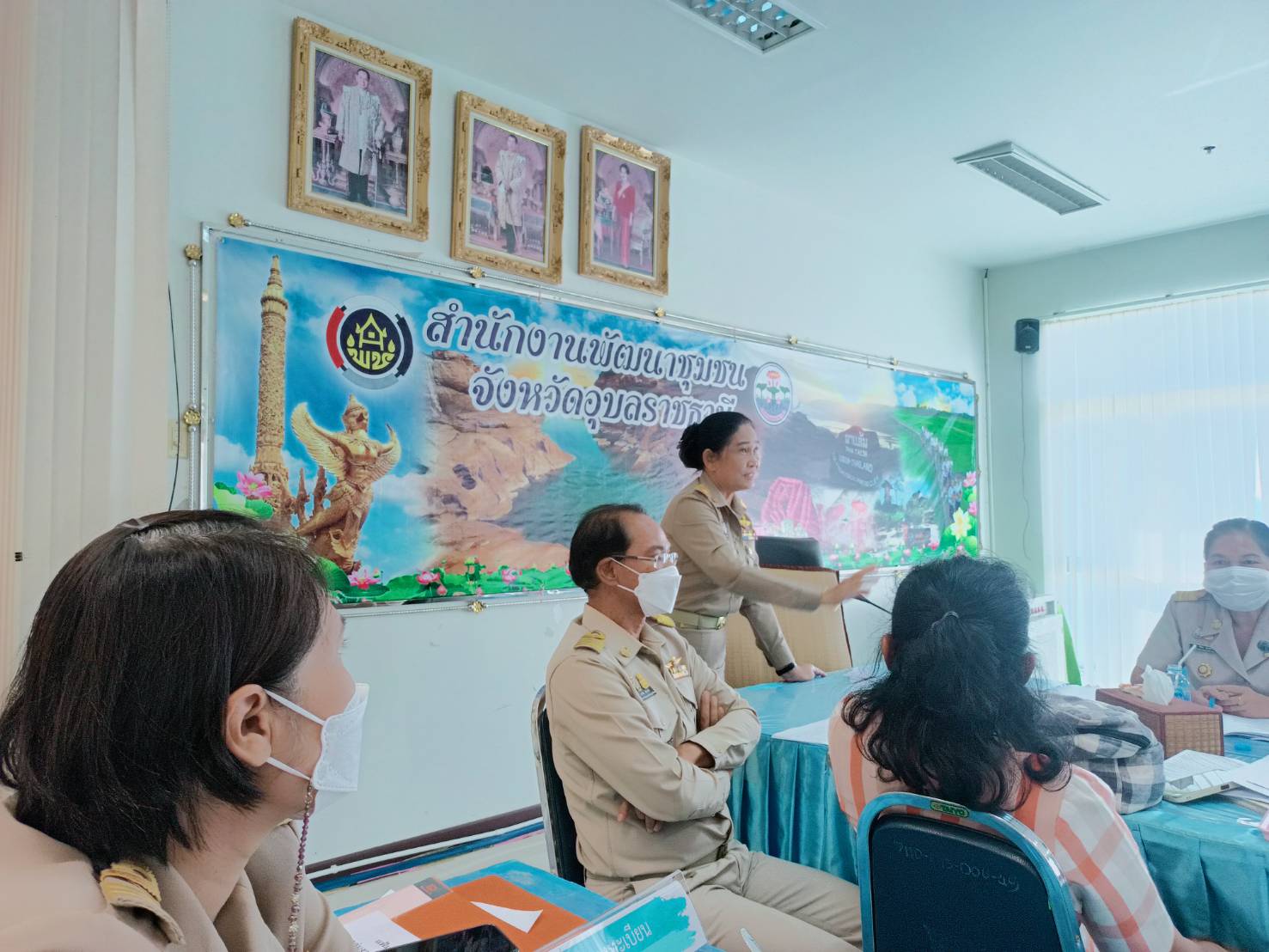 พช.ยโสธร ร่วมประชุมการดำเนินโครงการภายใต้แผนปฏิบัติราชการกลุ่มจังหวัด ภาคตะวันออกเฉียงเหนือตอนล่าง 2 ประจำปีงบประมาณ พ.ศ.2566 ครั้งที่ 1/2566