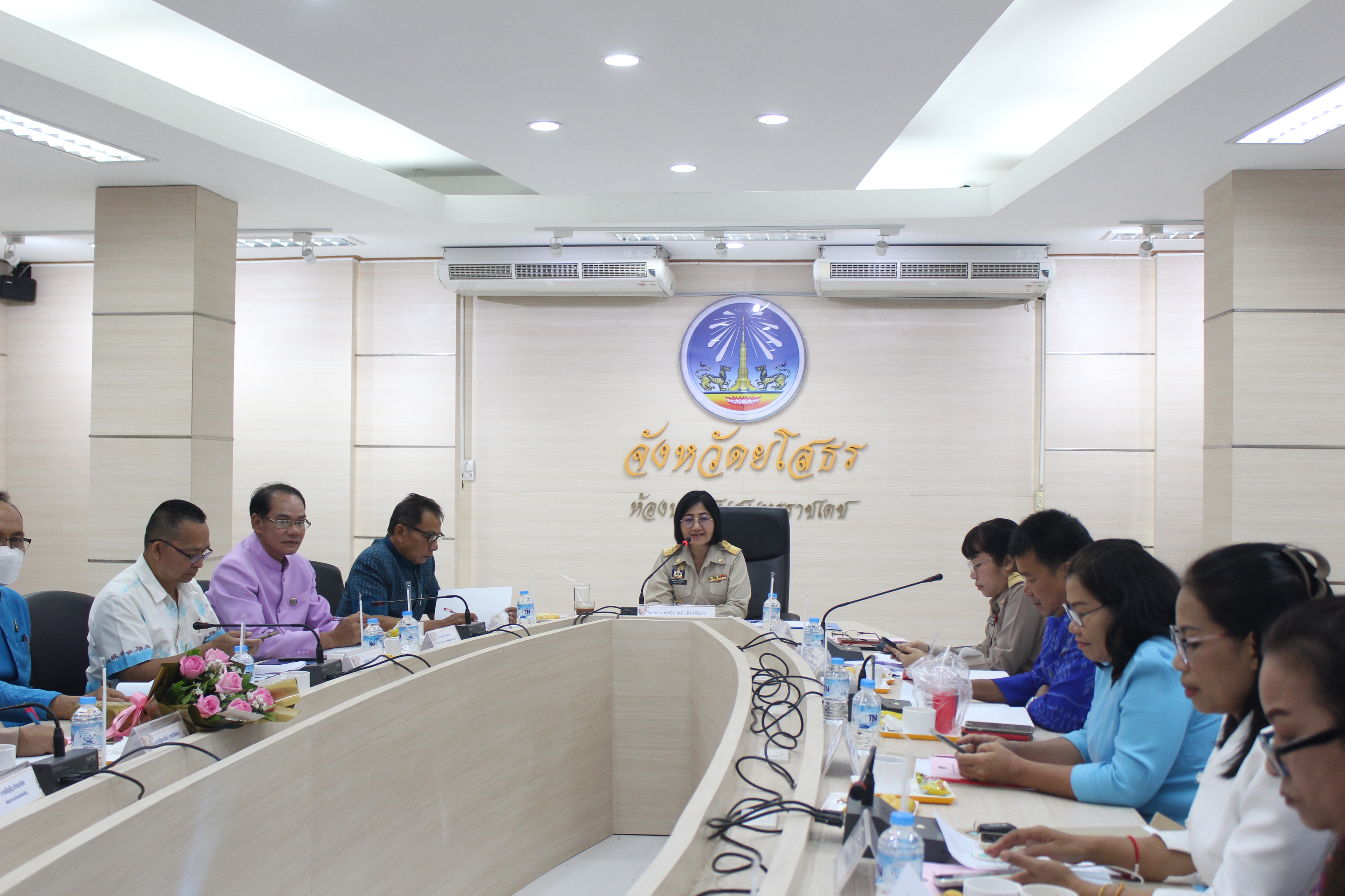 ?พช.ยโสธร ประชุมผู้บริหารและเจ้าหน้าที่พัฒนาชุมชนสังกัดสำนักงานพัฒนาชุมชนจัง หวัดยโสธร ครั้งที่ 8/ 2566