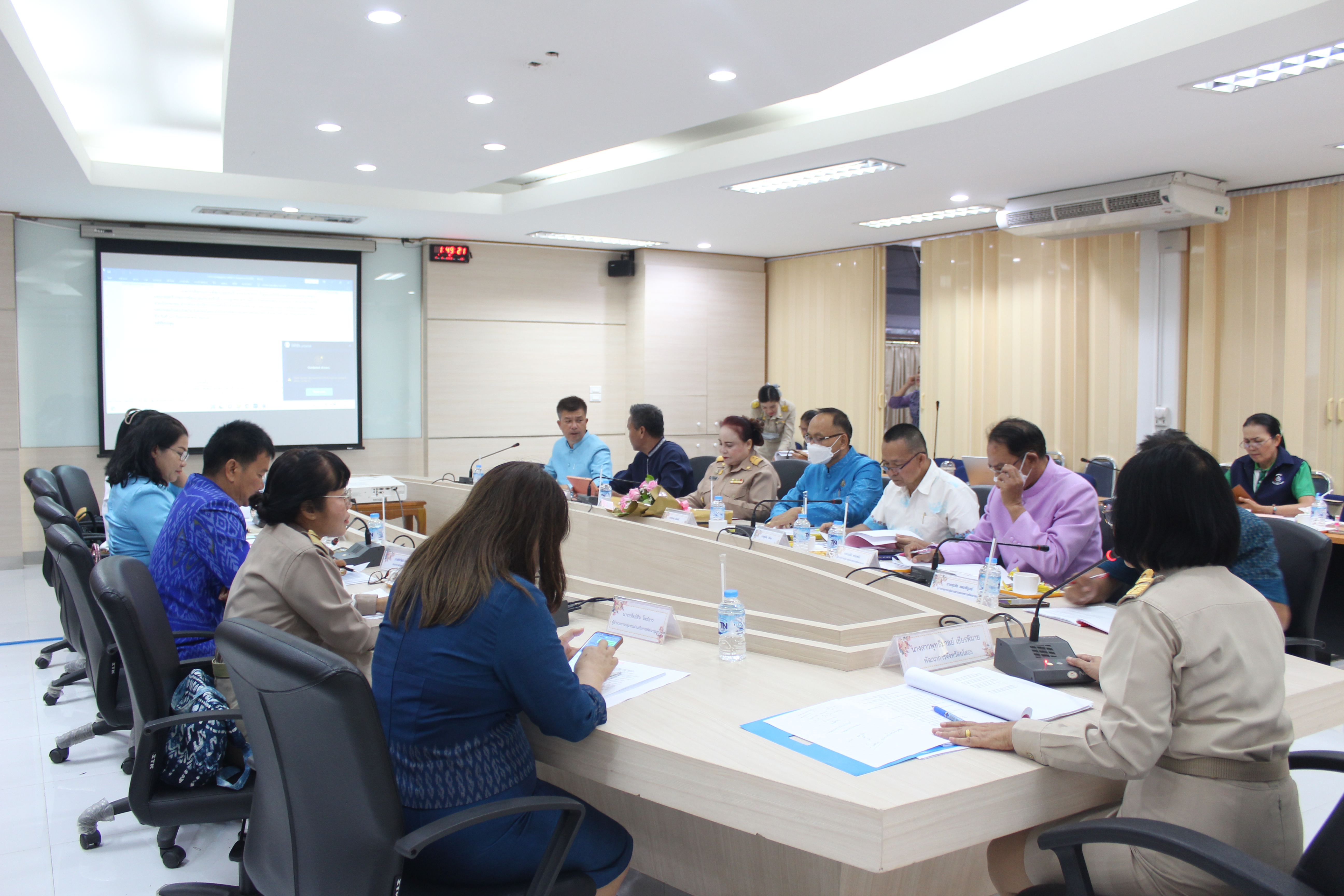 ?พช.ยโสธร ประชุมผู้บริหารและเจ้าหน้าที่พัฒนาชุมชนสังกัดสำนักงานพัฒนาชุมชนจัง หวัดยโสธร ครั้งที่ 8/ 2566