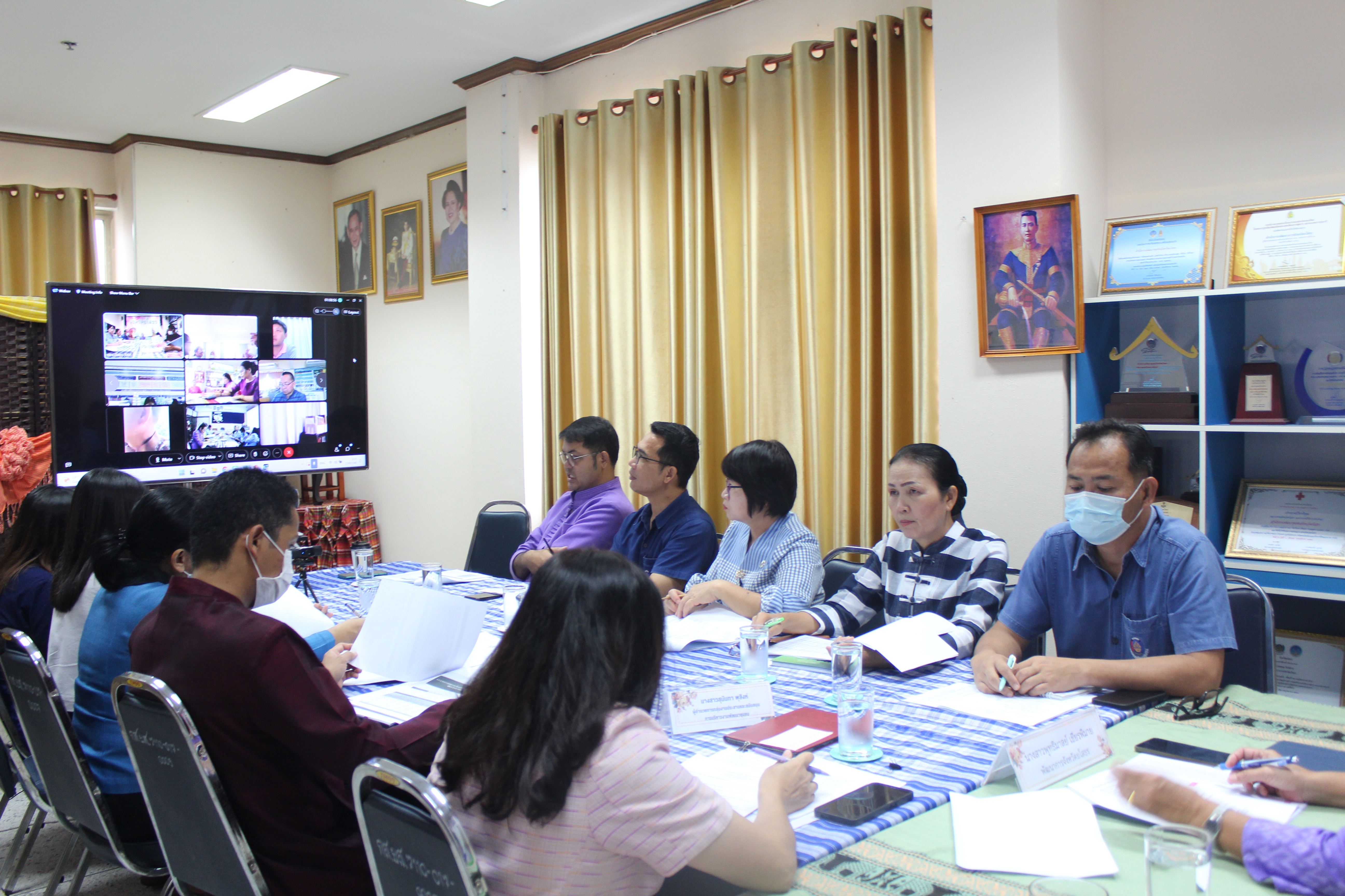 พช.ยโสธร ประชุมติดตาม เร่งรัดการดำเนินงานกองทุนพัฒนาบทบาทสตรี ครั้งที่ 1/2566 ผ่านระบบการประชุมออนไลน์ Cisco Webex