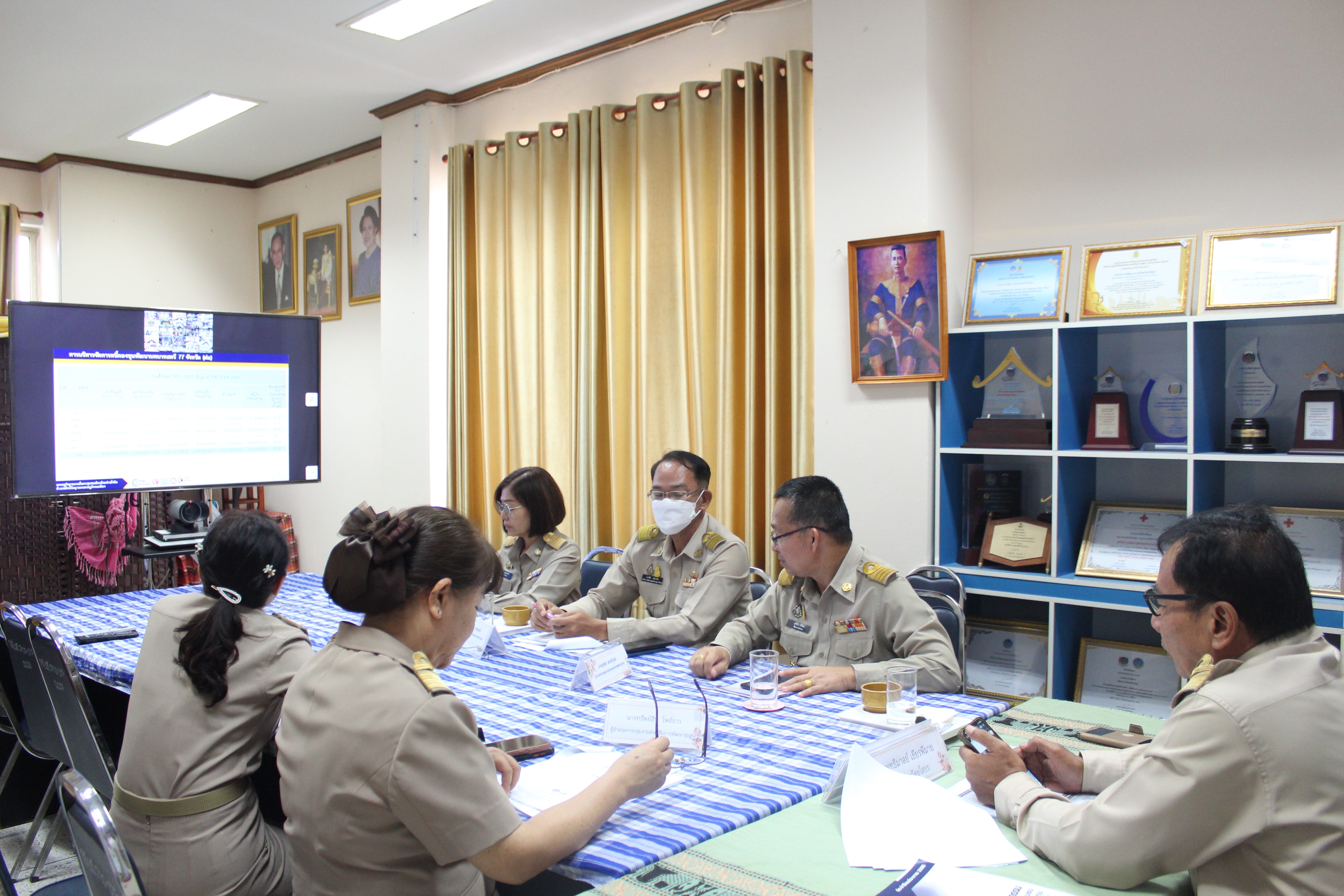 พช.ยโสธร ร่วมประชุมกรมการพัฒนาชุมชน ประจำเดือน ครั้งที่ 8/2566 ผ่านระบบการประชุมทางไกล เพื่อขับเคลื่อนงานภารกิจสำคัญของกรมการพัฒนาชุมชน