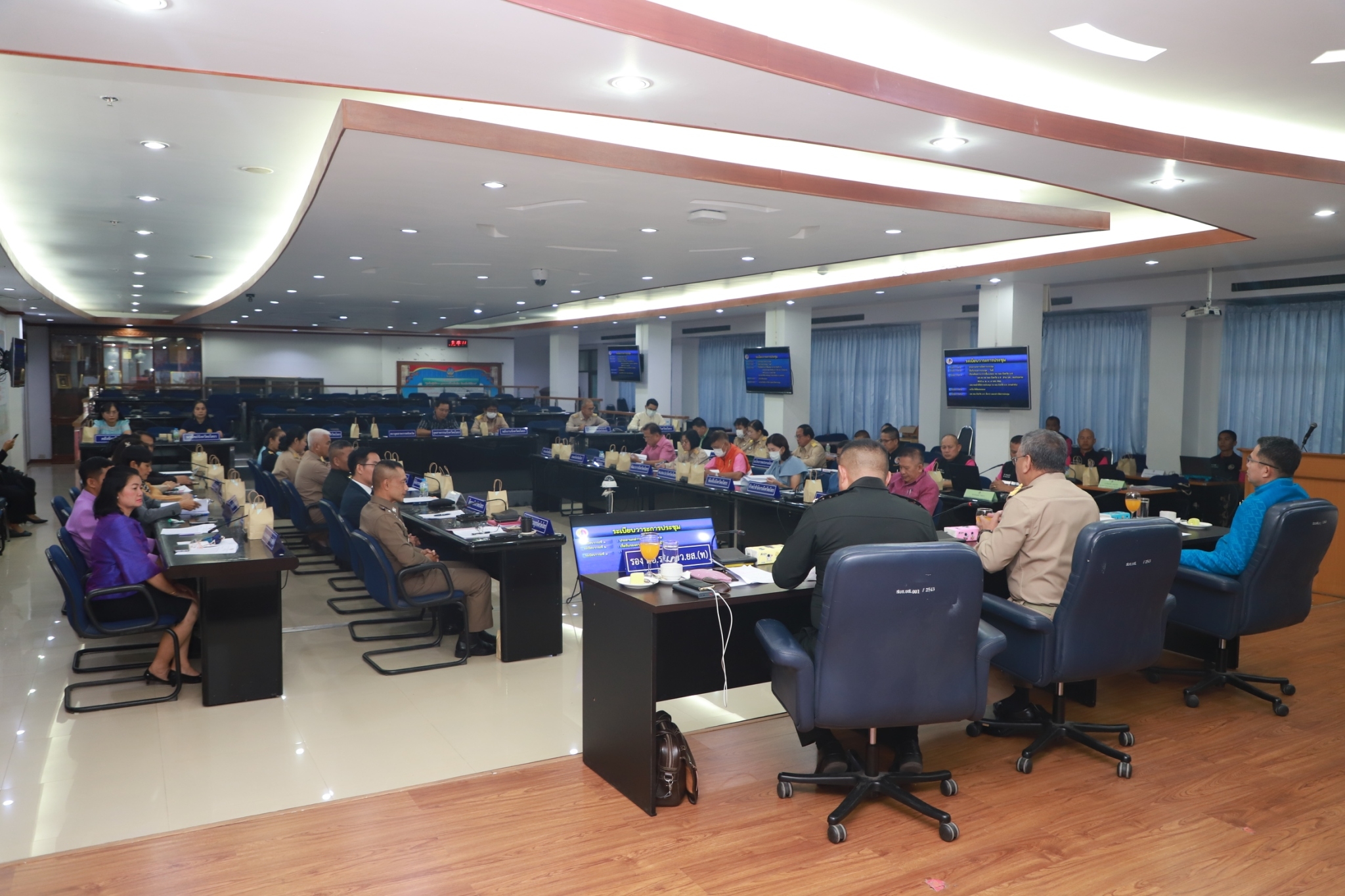 พช.ยโสธร ร่วมประชุมคณะกรรมการอำนวยการรักษาความมั่นคงภายในจังหวัดยโสธร (กอ.รมน.จังหวัด) จังหวัดยโสธร