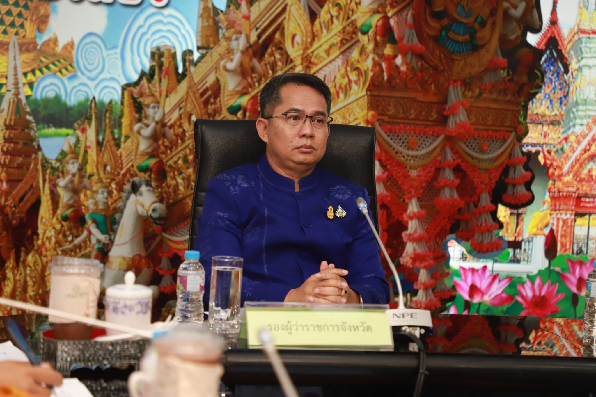 พช.ยโสธร ร่วมประชุมเตรียมความพร้อมการจัดพิธีมหามงคลพุทธาภิเษก วัตถุมงคลพระสุก (ยโสธร) รุ่นที่ 1