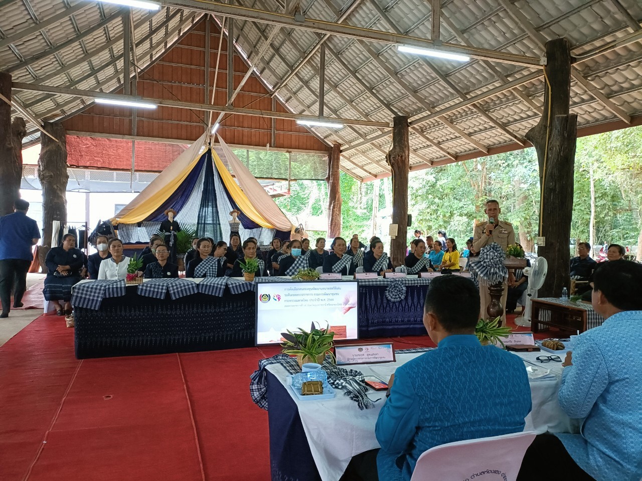 ผู้ตรวจราชการกรมพัฒนาชุมชน ร่วมคัดเลือกคนกองทุนพัฒนาบทบาทสตรีดีเด่น ระดับเขตตรวจราชการที่ 14 ประจำปี 2566 พื้นที่จังหวัดยโสธร