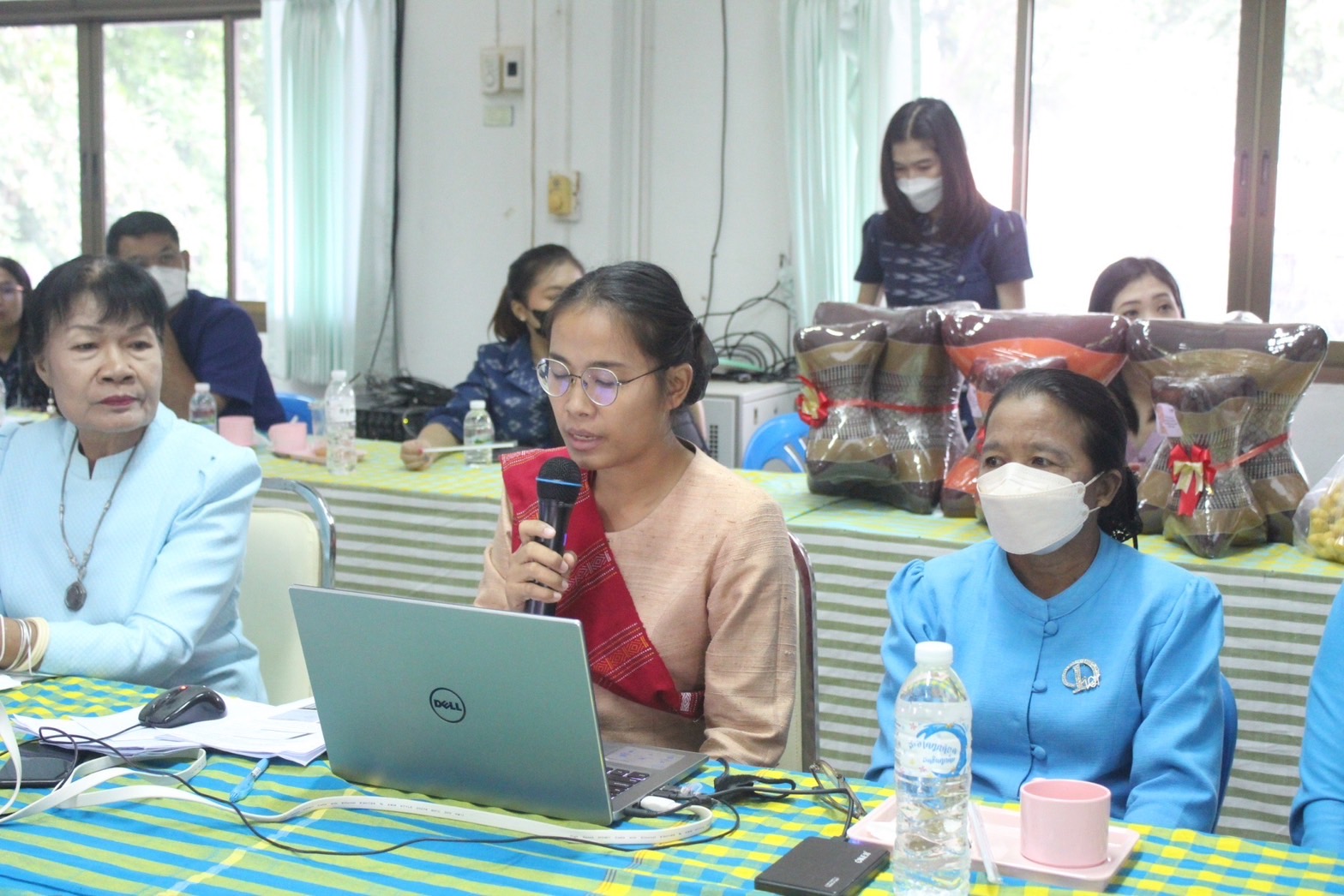 ผู้ตรวจราชการกรมพัฒนาชุมชน คัดเลือกคนกองทุนพัฒนาบทบาทสตรีดีเด่น ระดับเขตตรวจราชการที่ 14 ประจำปี 2566 พื้นที่จังหวัดยโสธร