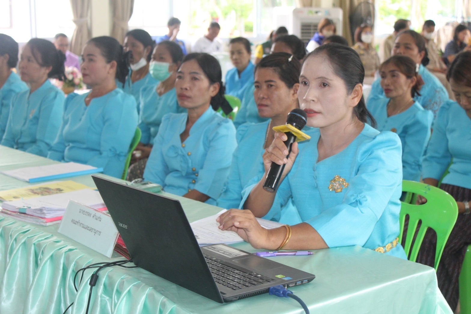 ผู้ตรวจราชการกรมพัฒนาชุมชน คัดเลือกคนกองทุนพัฒนาบทบาทสตรีดีเด่น ระดับเขตตรวจราชการที่ 14 ประจำปี 2566 พื้นที่จังหวัดยโสธร