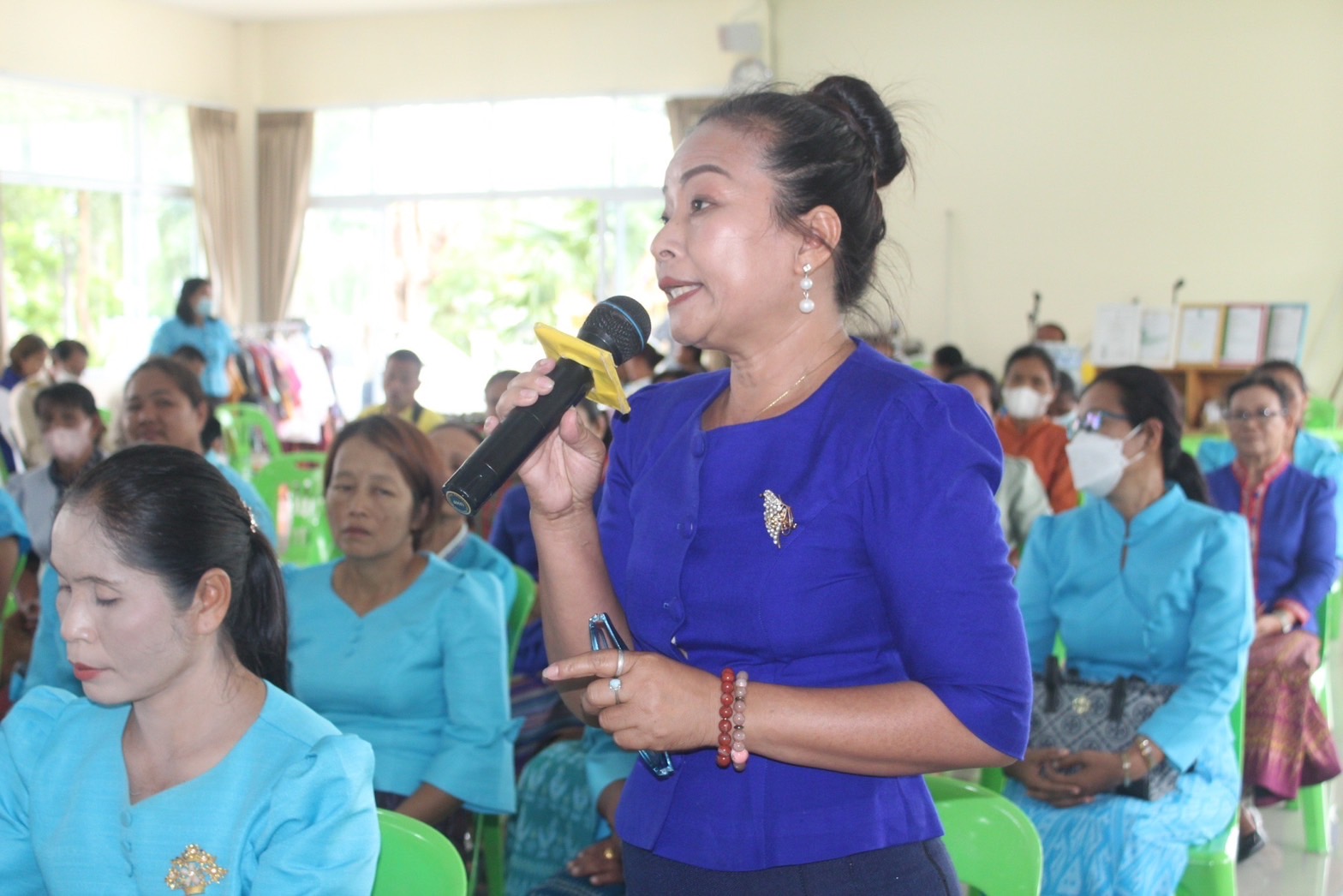 ผู้ตรวจราชการกรมพัฒนาชุมชน คัดเลือกคนกองทุนพัฒนาบทบาทสตรีดีเด่น ระดับเขตตรวจราชการที่ 14 ประจำปี 2566 พื้นที่จังหวัดยโสธร