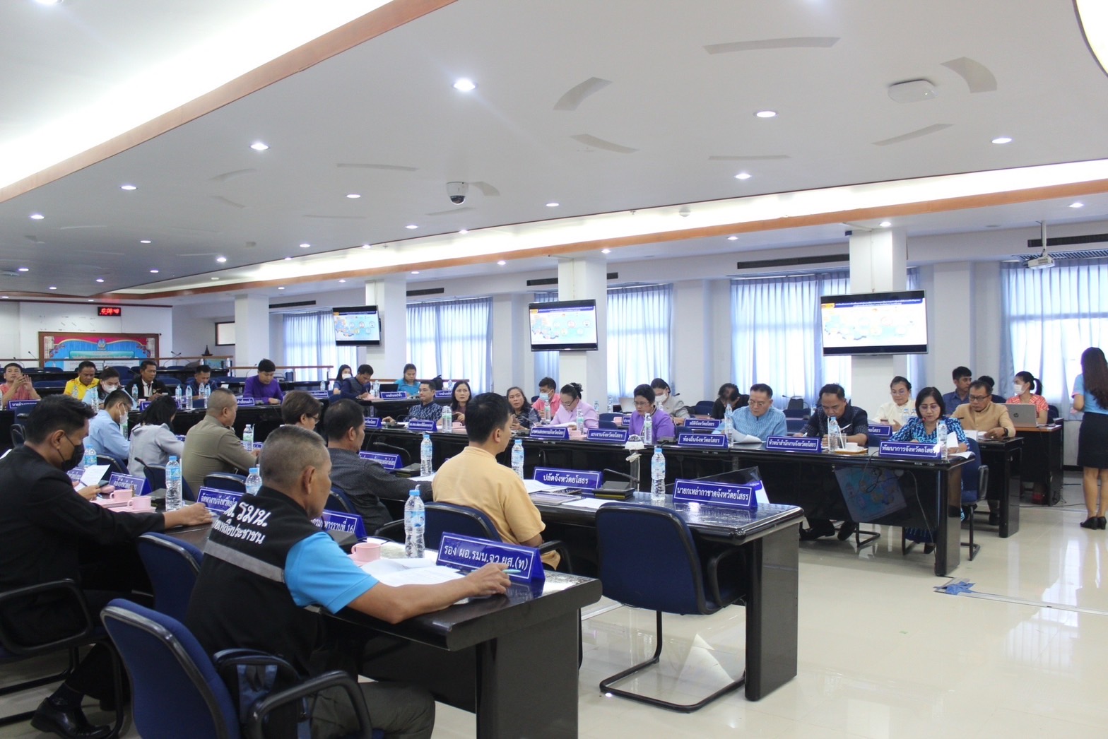 ?พช.ยโสธร ประชุมคณะกรรมการบริหารศูนย์อำนวยการขจัดความยากจนพัฒนาคนทุก ช่วงวัยอย่างยั่งยืนตามหลักปรัชญาของเศรษฐกิจพอเพียง (ศจพ.จังหวัดยโสธร) ครั้งที่ 2/2566