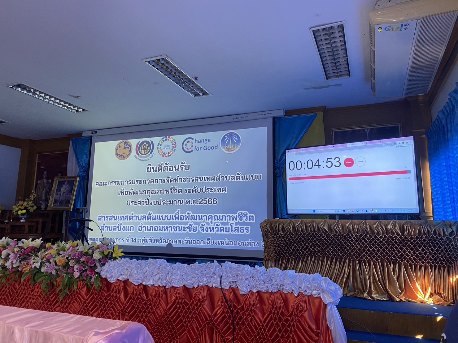 พช.ยโสธร เตรียมความพร้อมเข้าร่วมประกวดการจัดทำสารสนเทศตำบลต้นแบบ เพื่อพัฒนาคุณภาพชีวิต ระดับประเทศ ปีงบประมาณ พ.ศ. 2566