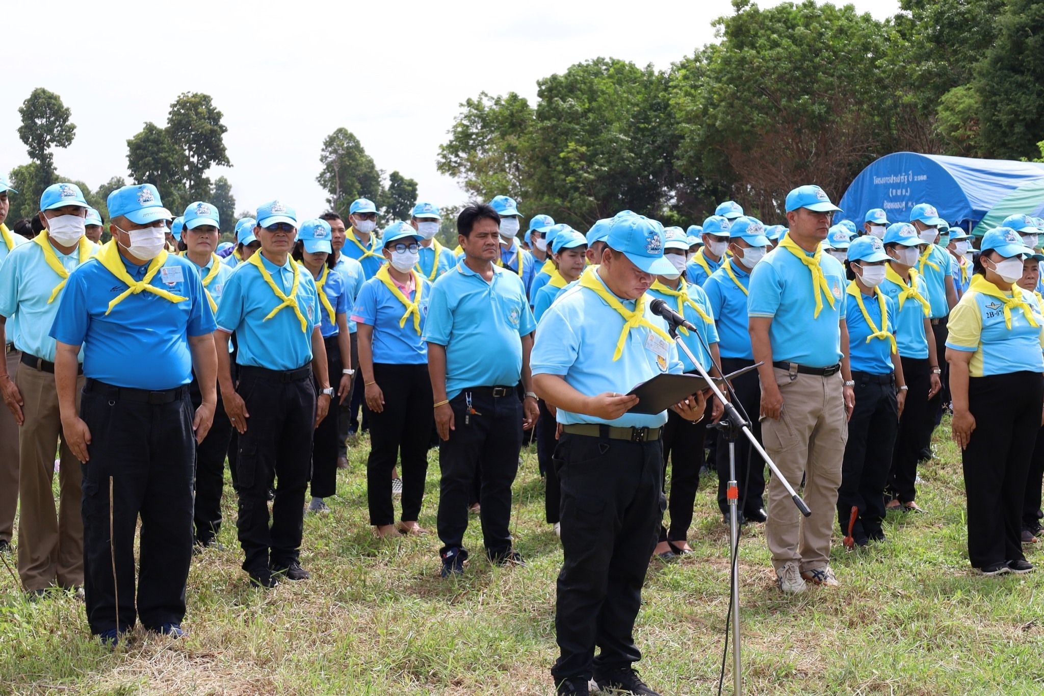 พช.ยโสธร ร่วมกิจกรรมจิตอาสาพัฒนา ปลูกต้นไม้ เนื่องในโอกาสวันเฉลิมพระชนมพรรษา สมเด็จพระนางเจ้าสิริกิติ์ พระบรมราชินีนาถ พระบรมราชชนนีพันปีหลวง 12 สิงหาคม 2566