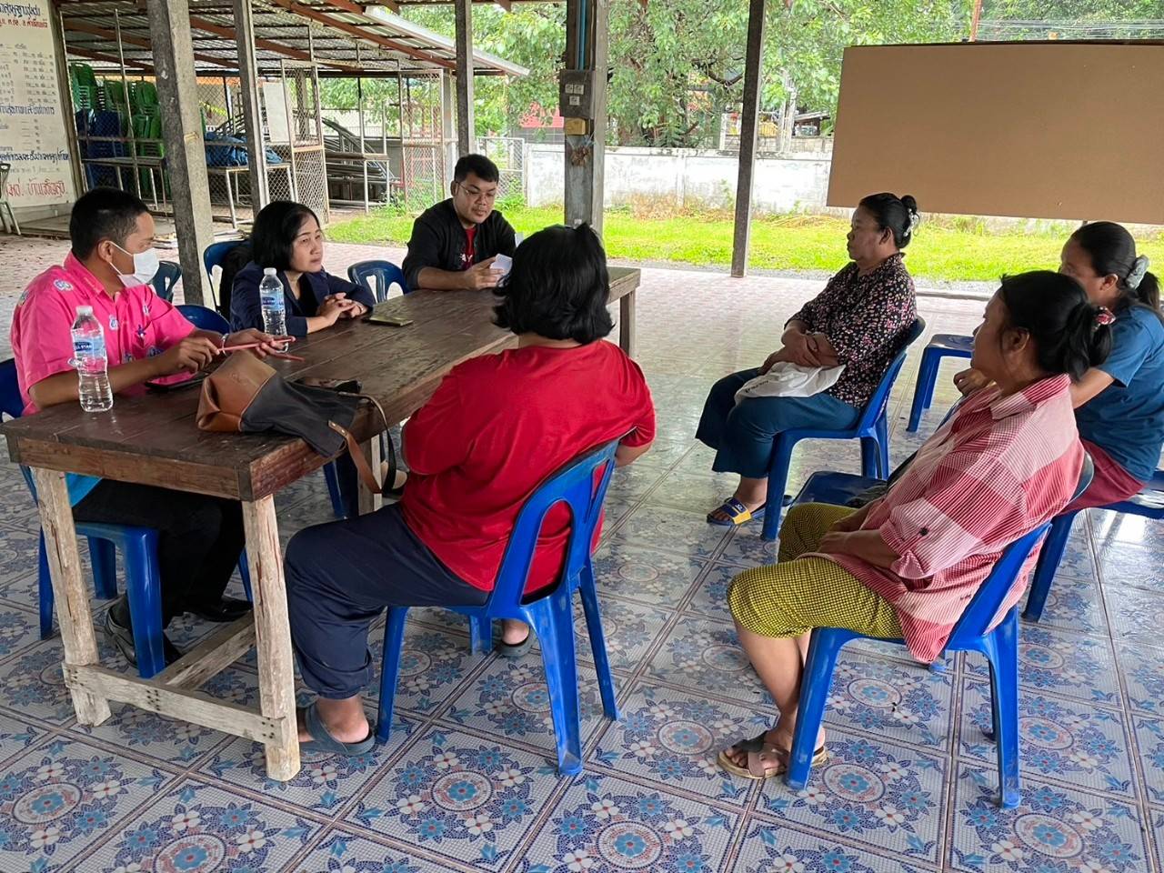 พช.ยโสธร ลงพื้นที่ติดตามการดำเนินงานกองทุนพัฒนาบทบาทสตรี อำเภอคำเขื่อนแก้ว จังหวัดยโสธร วันที่ 26 กันยายน 2566