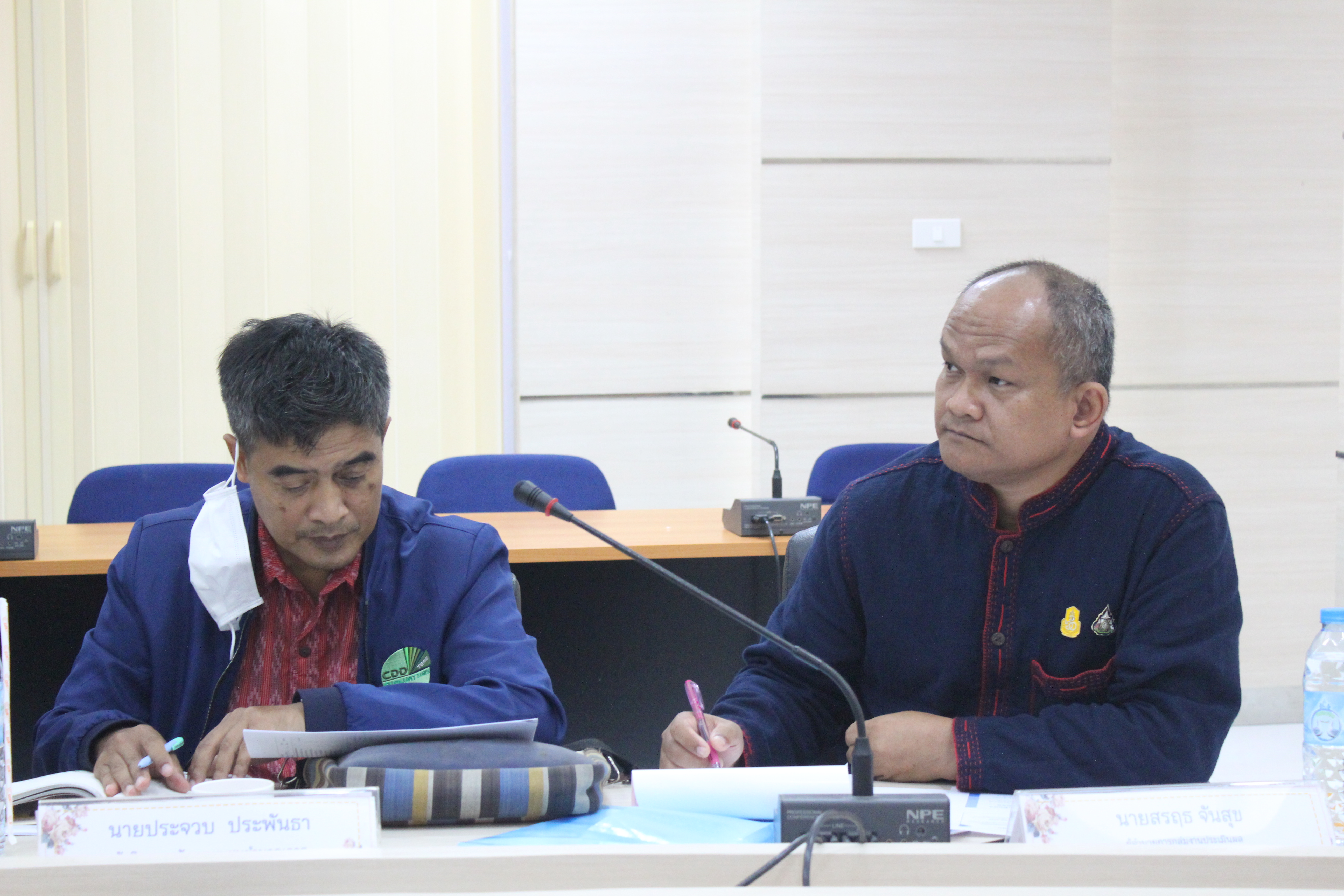 พช.ยโสธร ร่วมรับการประเมินผลแผนปฏิบัติราชการประจำปี 2566 ของกรมการพัฒนาชุมชน