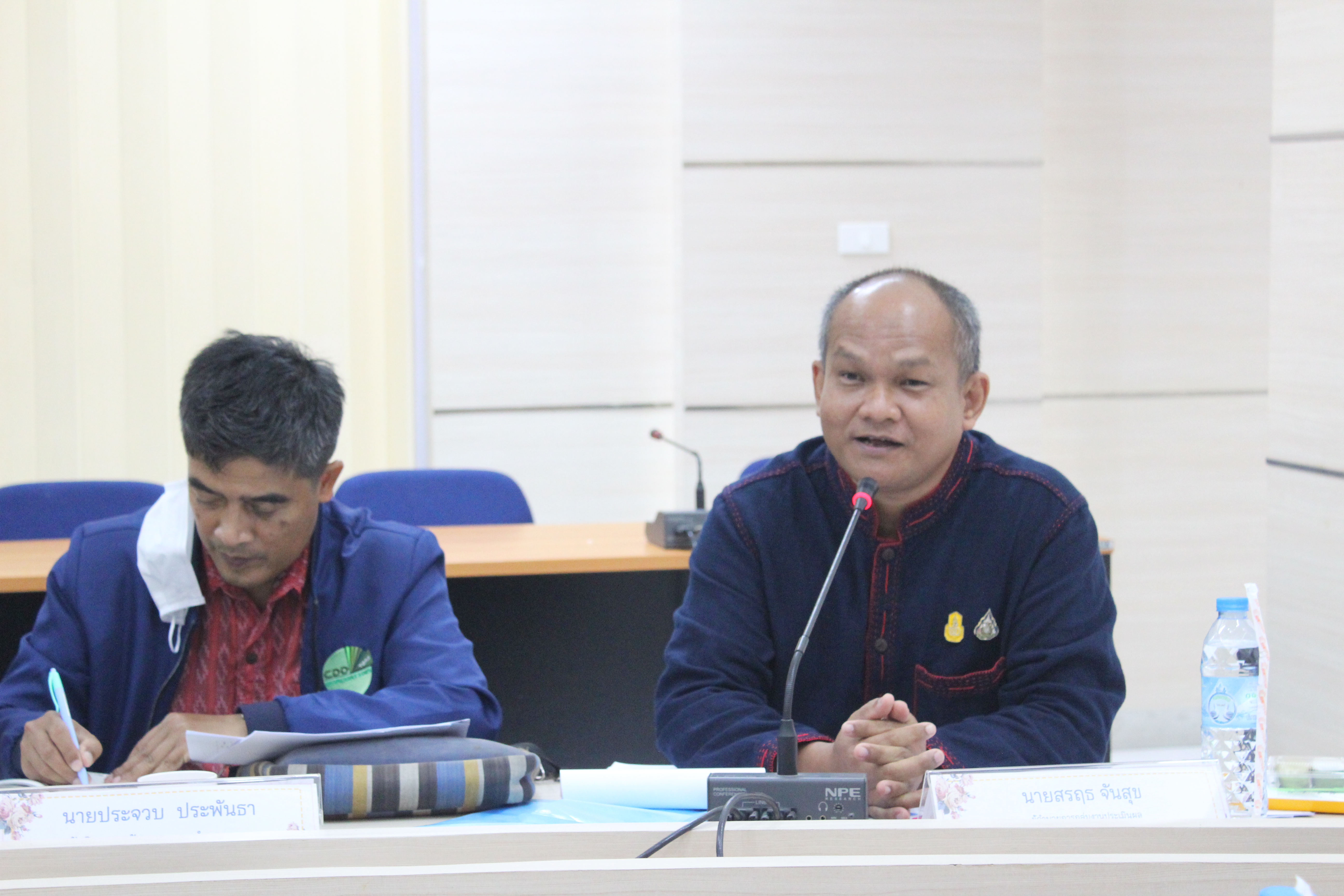 พช.ยโสธร ร่วมรับการประเมินผลแผนปฏิบัติราชการประจำปี 2566 ของกรมการพัฒนาชุมชน