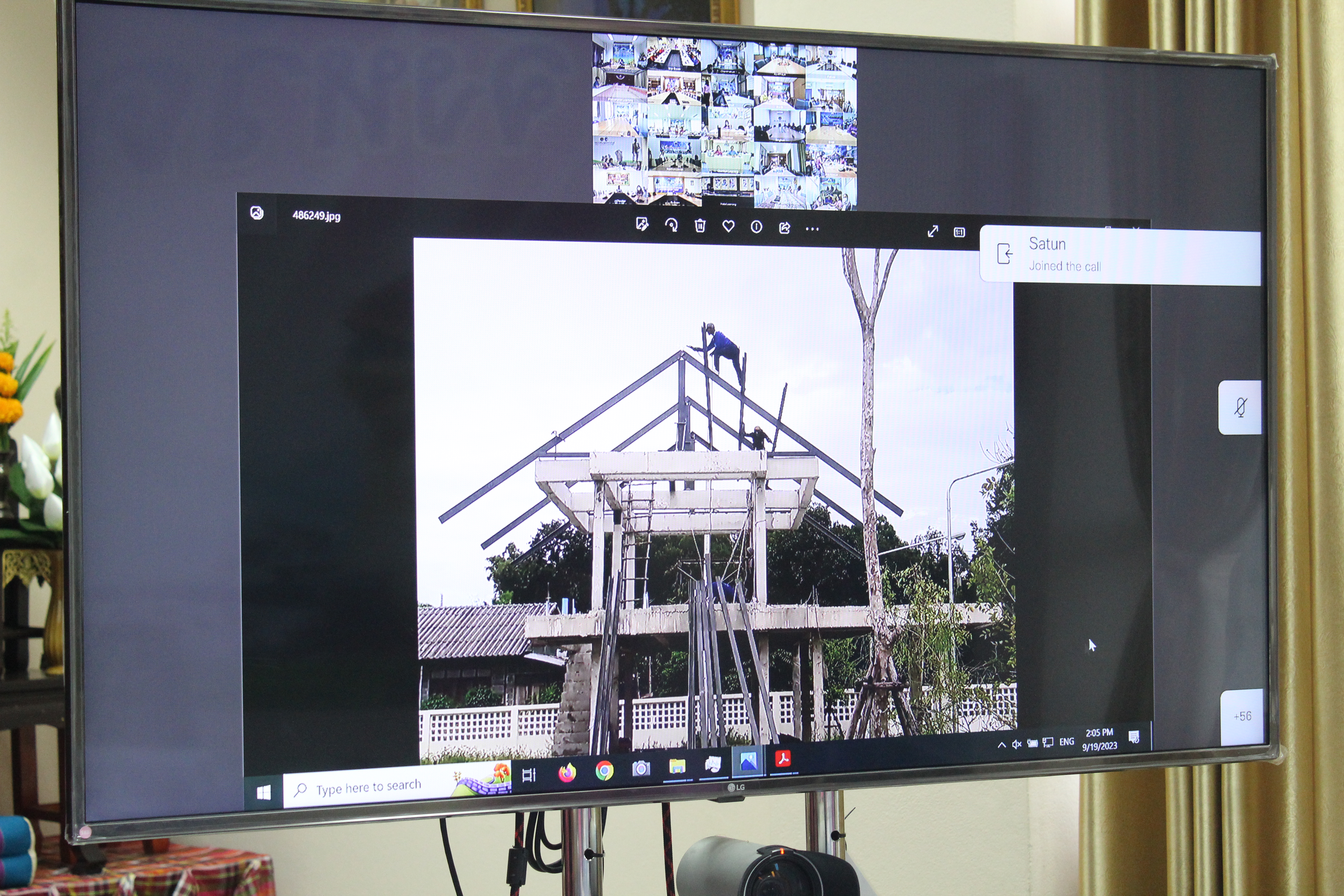 พช.ยโสธร ร่วมประชุมการติดตามเร่งรัดการเบิกจ่ายงบประมาณ กรมการพัฒนาชุมชน ประจำปีงบประมาณ พ.ศ. 2566 ผ่านระบบวีดิทัศน์ทางไกล