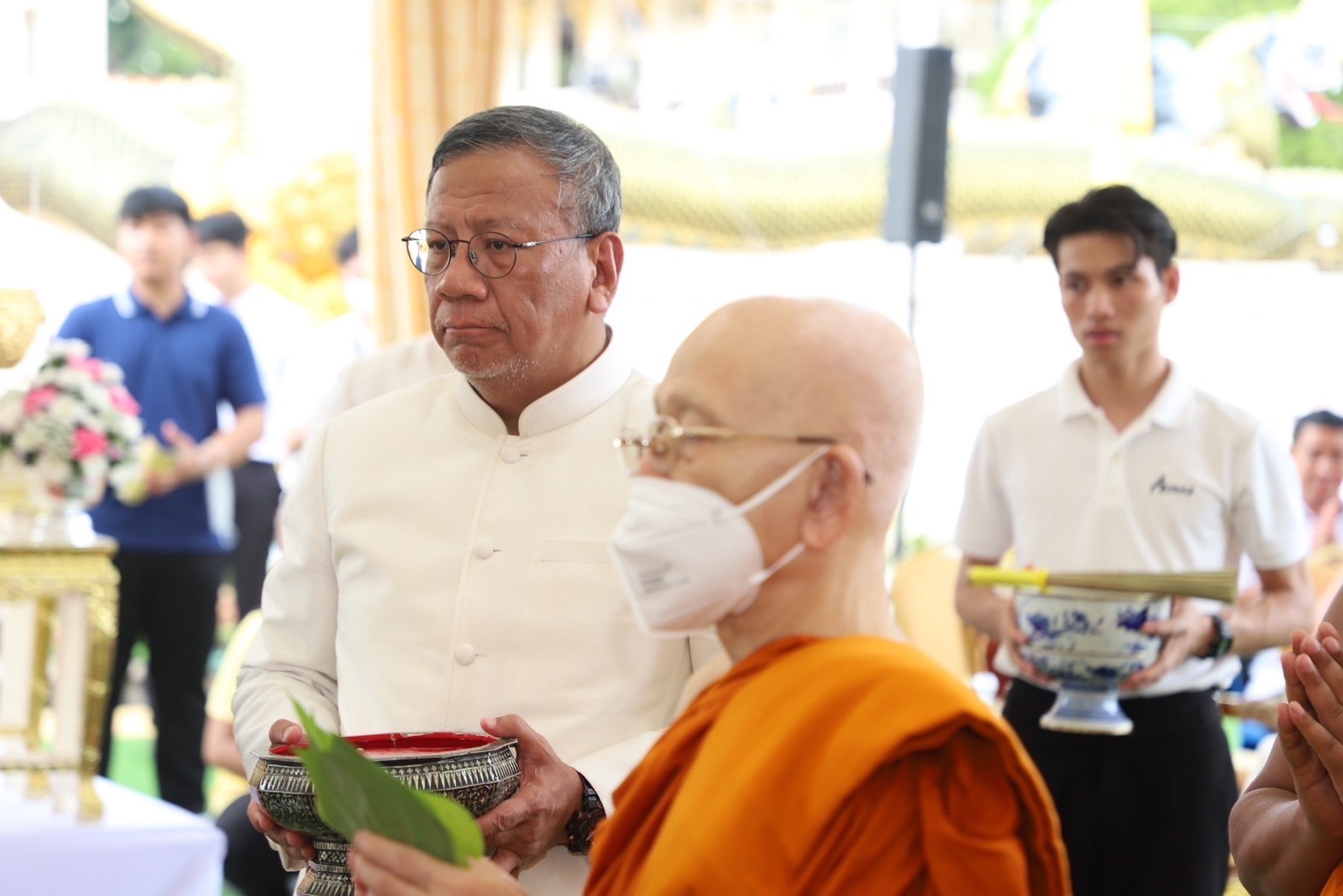 พช.ยโสธร ร่วมพิธีมหามงคลพุทธาภิเษก พระสุก (ยโสธร) รุ่น 1 วาระที่ 2 มีพุทธศาสนิกชนและผู้มีจิตศรัทธาต่างหลั่งไหลมาร่วมพิธีเพื่อความเป็นสิริมงคล ที่วัดศรีธรรมาราม (พระอารามหลวง) อำเภอเมืองยโสธร จังหวัดยโสธร