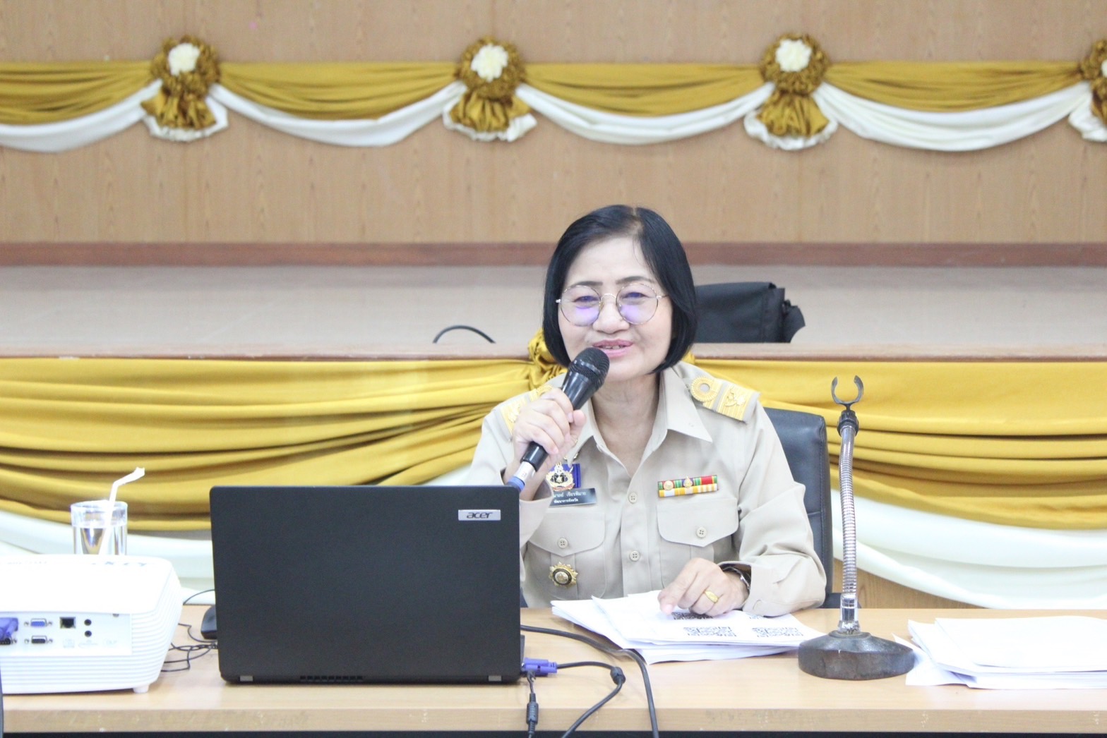 พช.ยโสธร ดำเนินโครงการประชุมเชิงปฏิบัติการส่งเสริมศักยภาพเครือข่ายกลุ่มออมทรัพย์เพื่อการผลิตระดับจังหวัด จังหวัดยโสธร